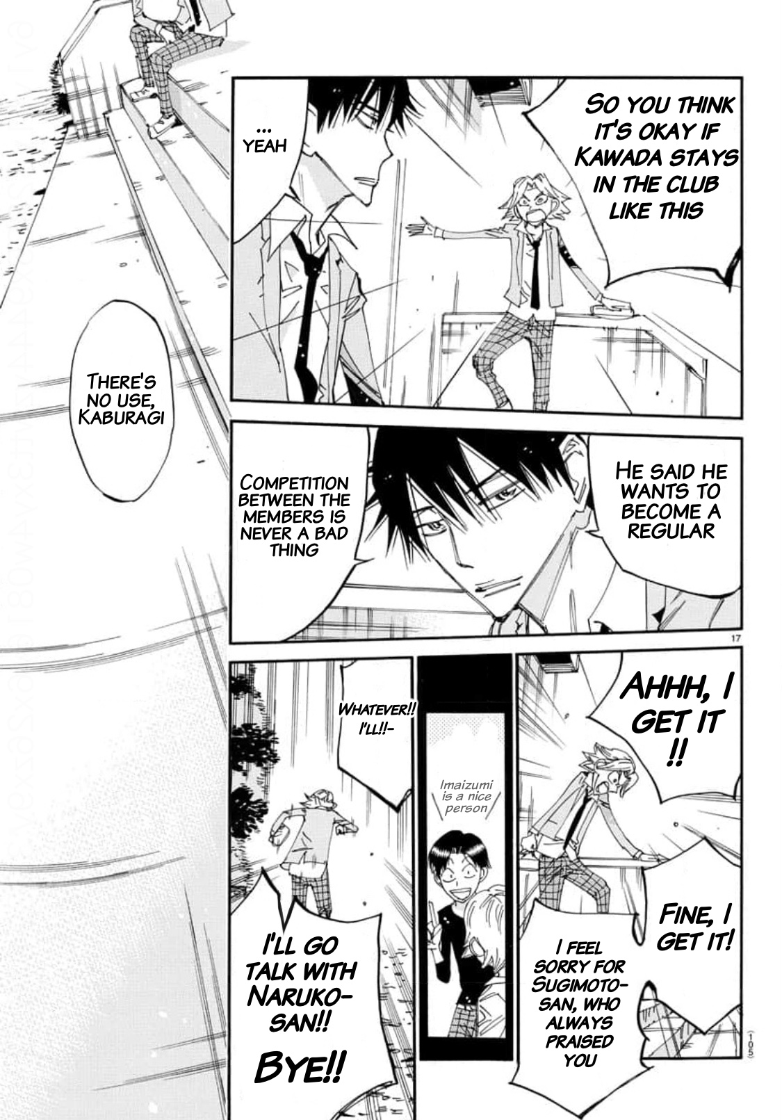 Read Yowamushi Pedal En Manga Online