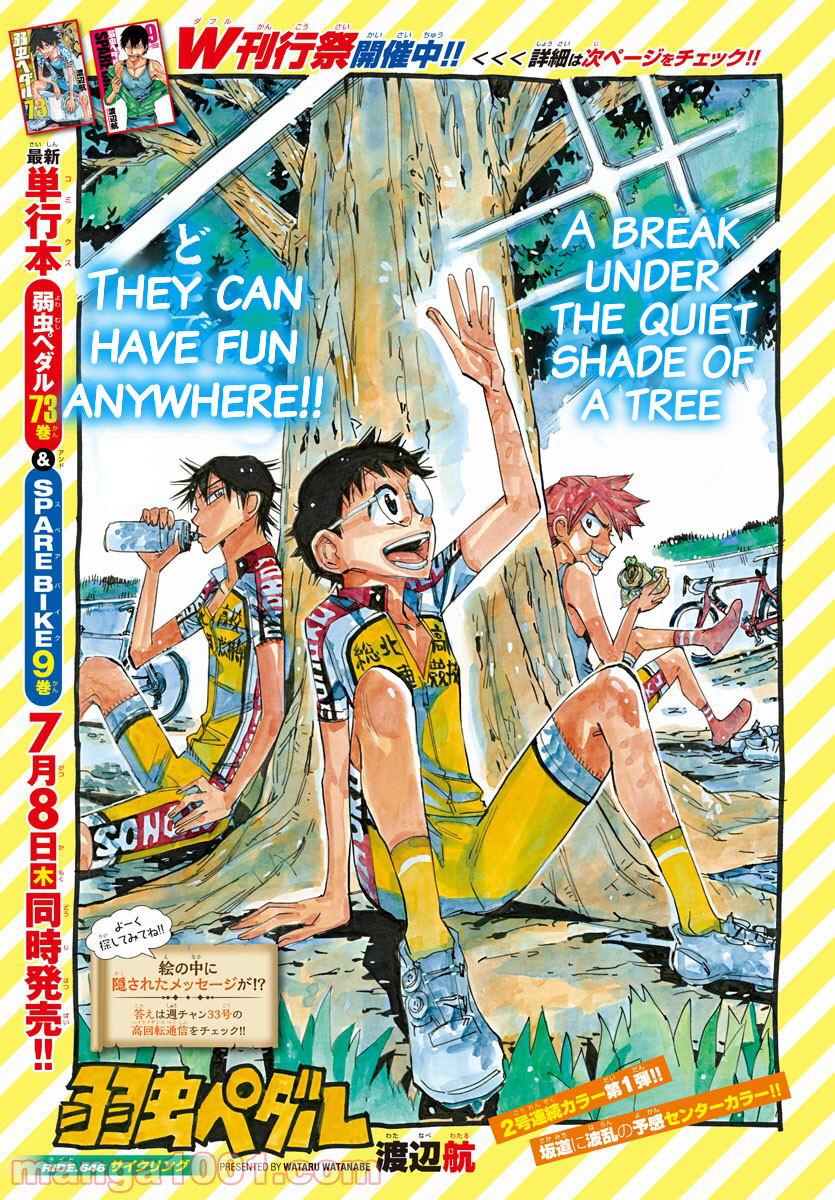 Read Yowamushi Pedal En Manga Online