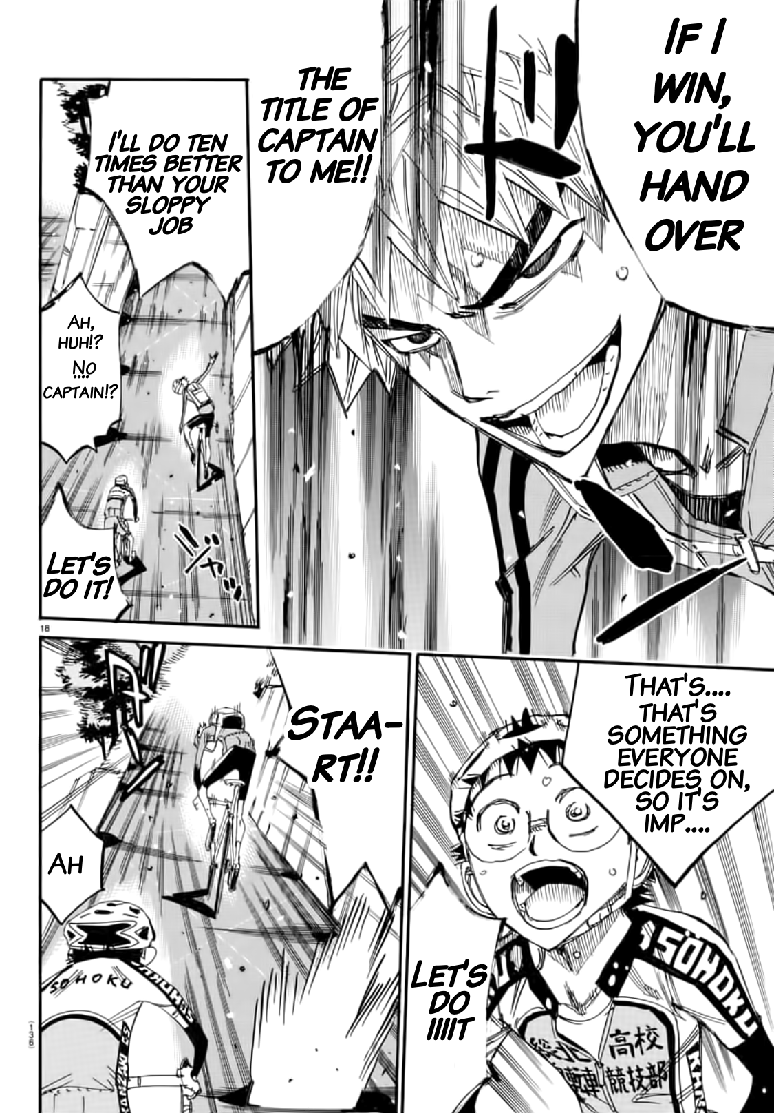 Read Yowamushi Pedal En Manga Online
