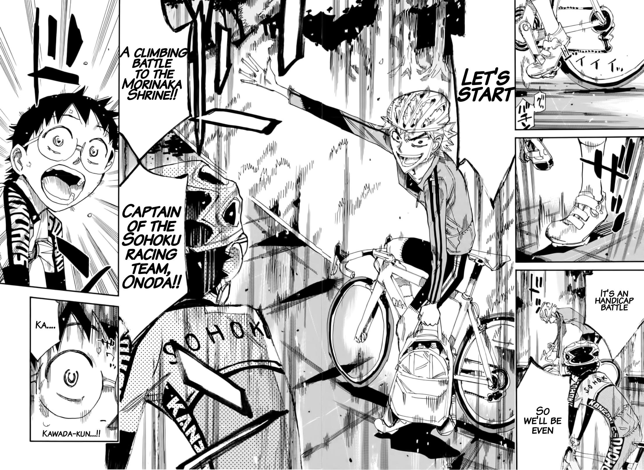 Read Yowamushi Pedal En Manga Online