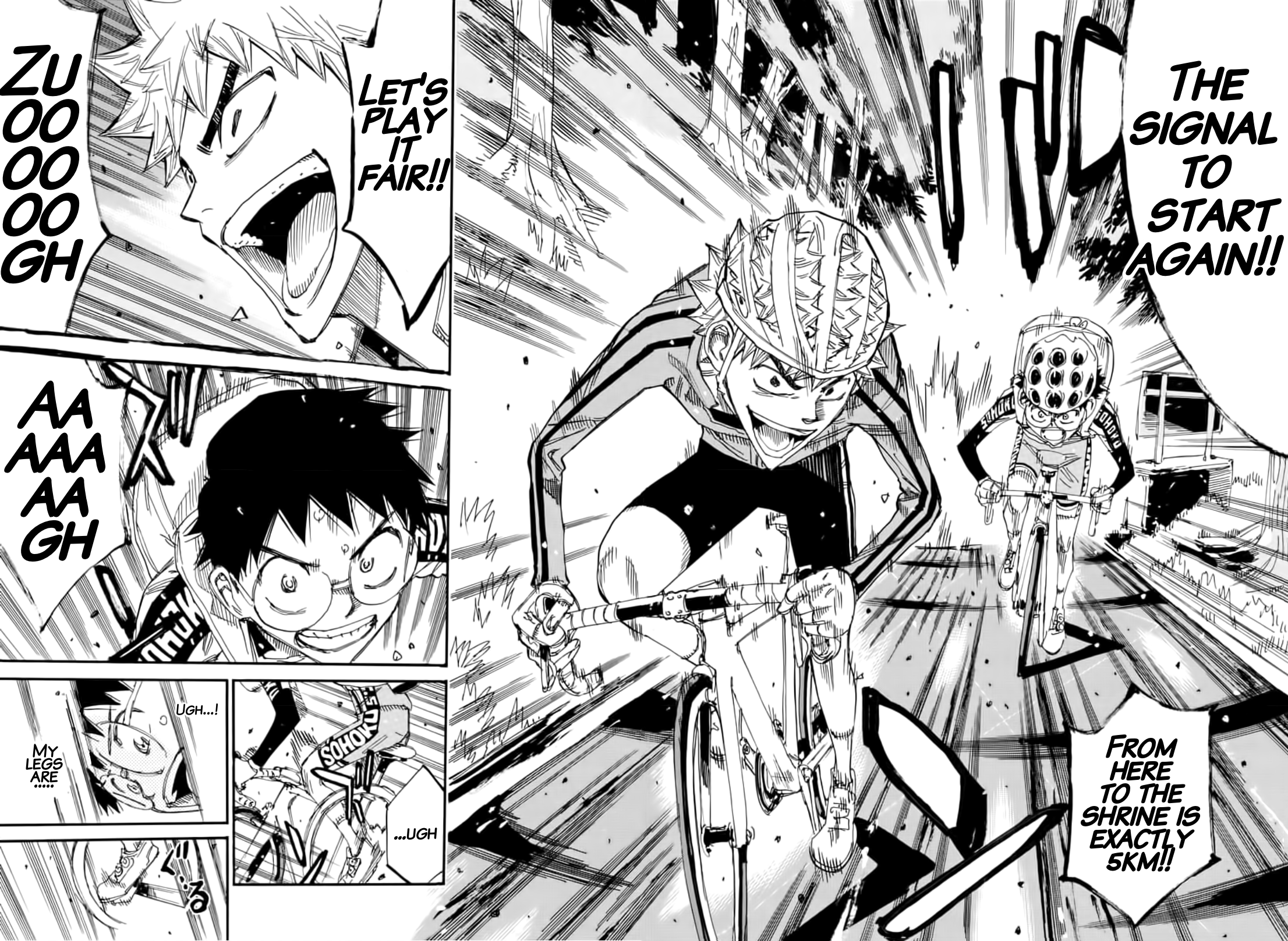 Read Yowamushi Pedal En Manga Online