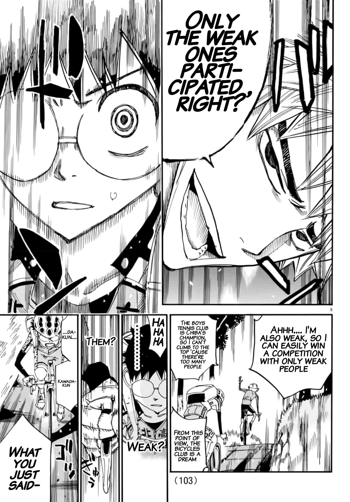 Read Yowamushi Pedal En Manga Online