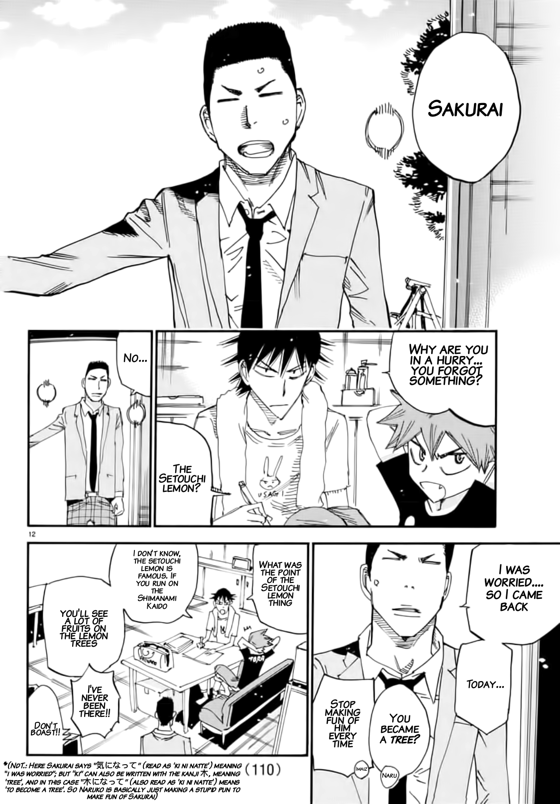 Read Yowamushi Pedal En Manga Online