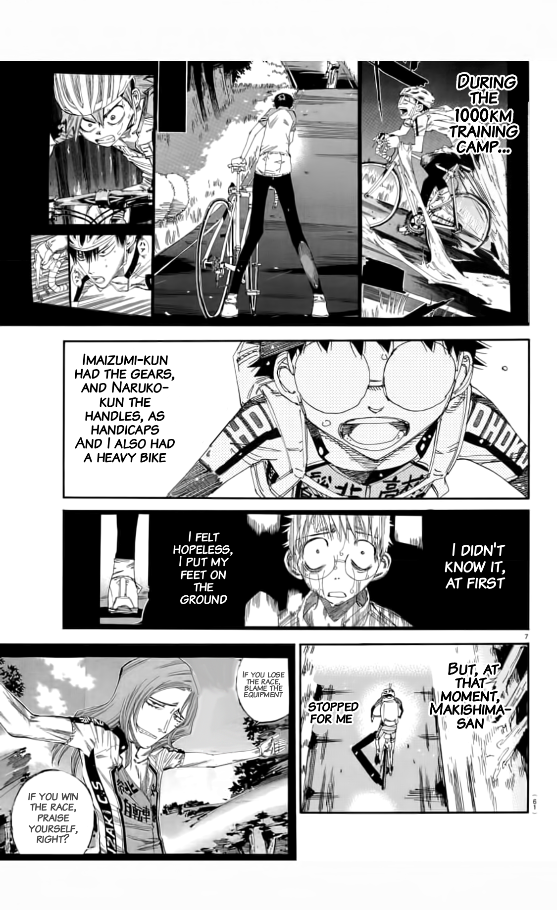 Read Yowamushi Pedal En Manga Online