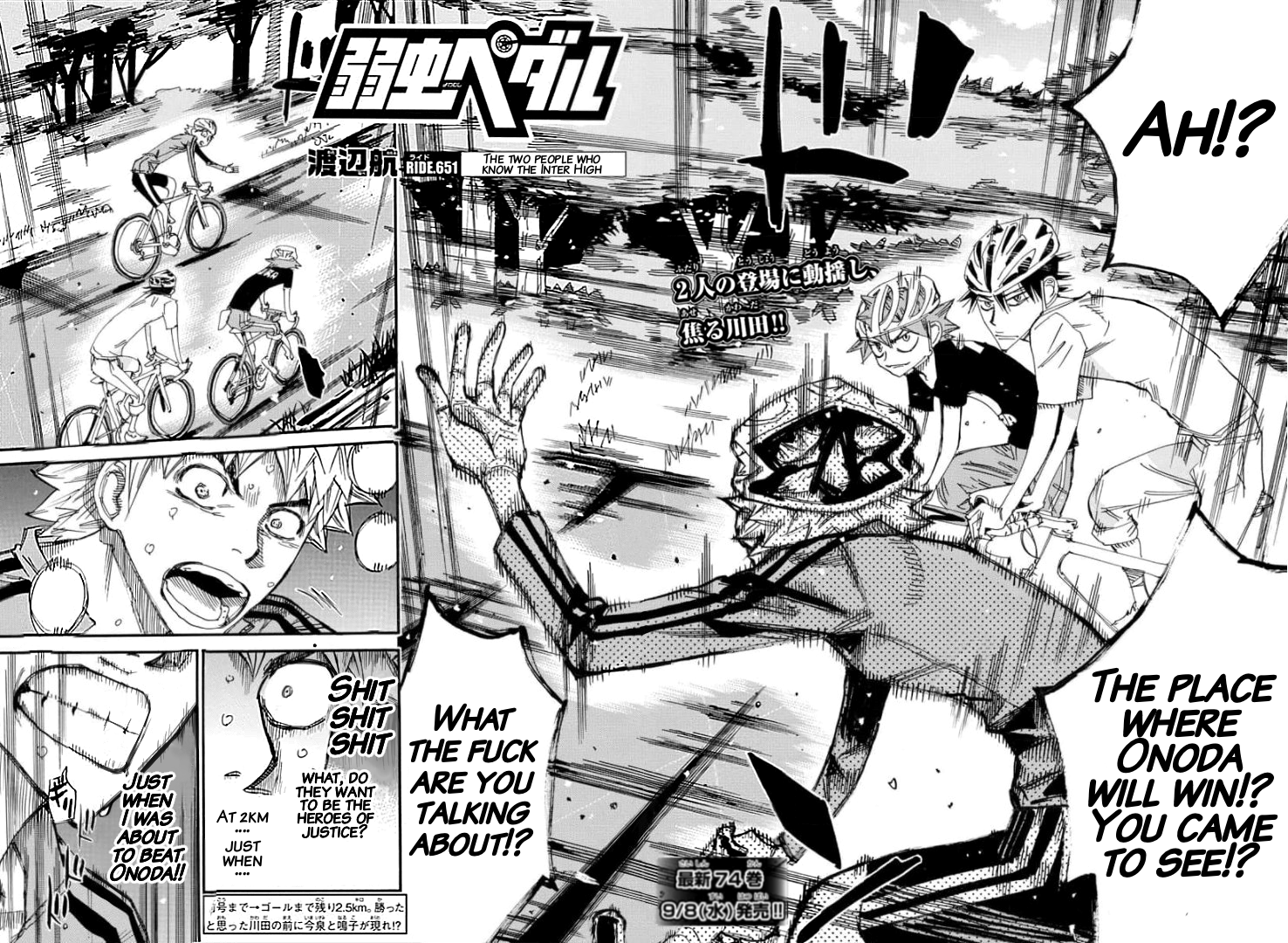 Read Yowamushi Pedal En Manga Online