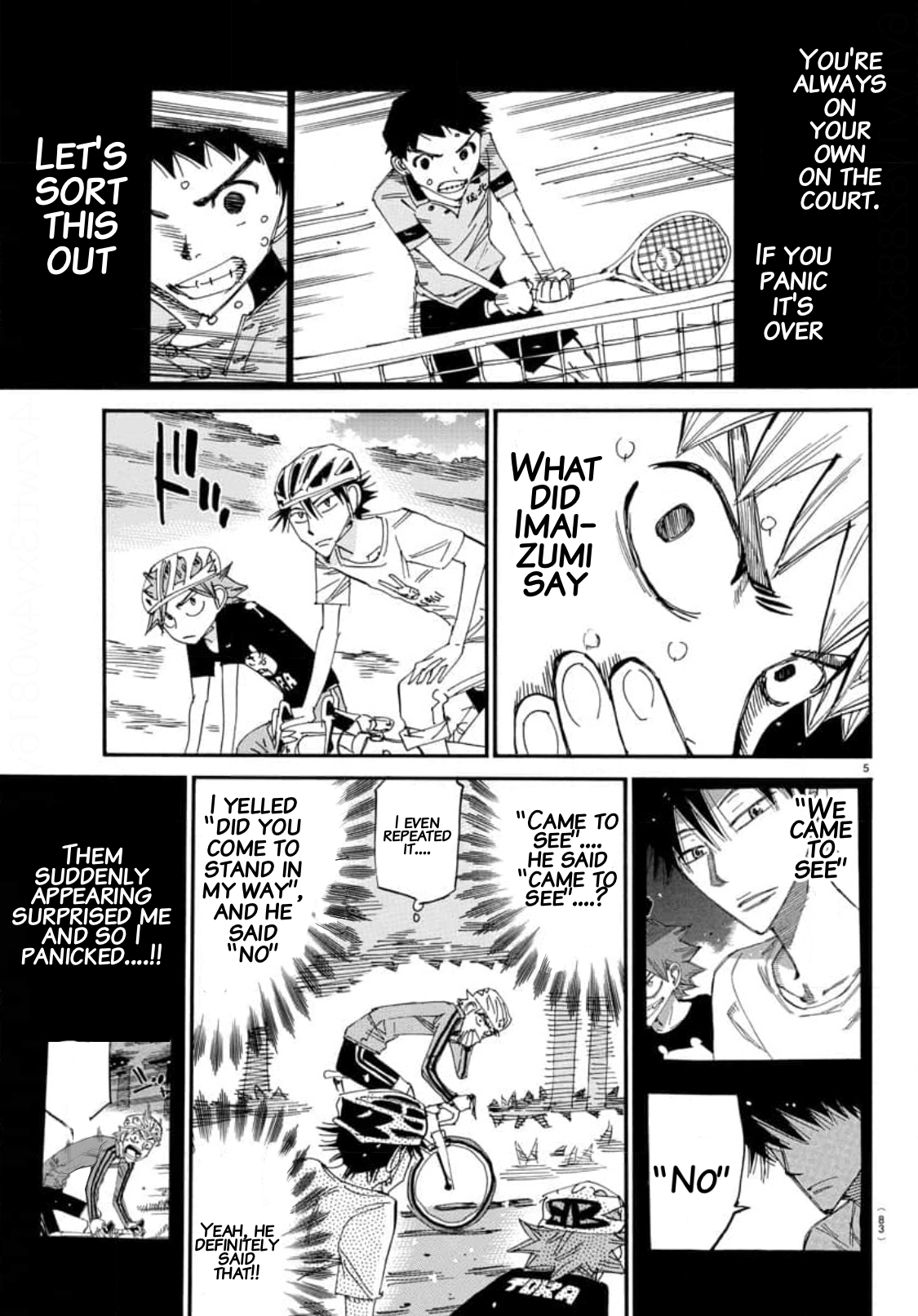 Read Yowamushi Pedal En Manga Online