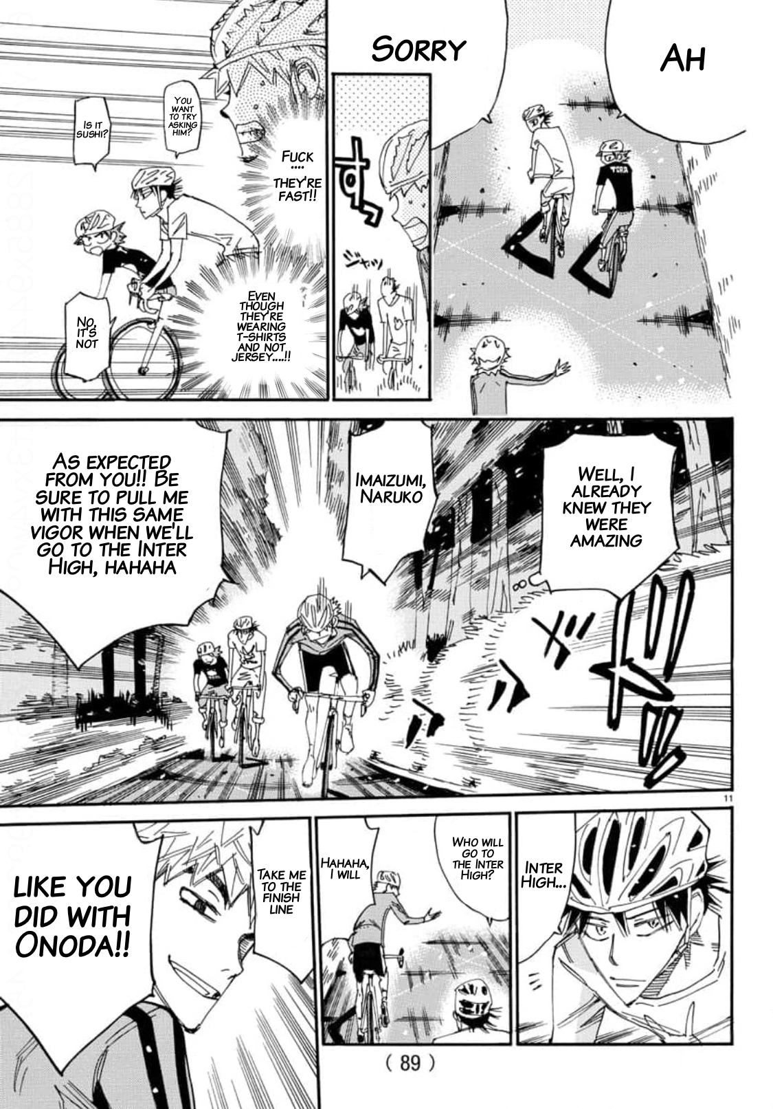 Read Yowamushi Pedal En Manga Online