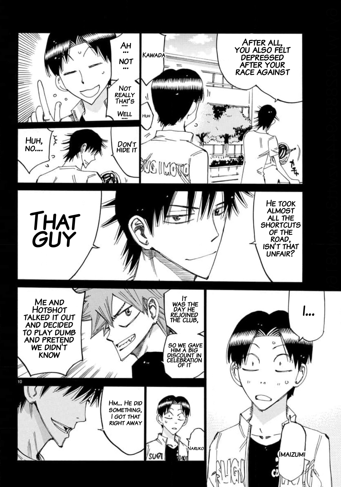 Read Yowamushi Pedal En Manga Online