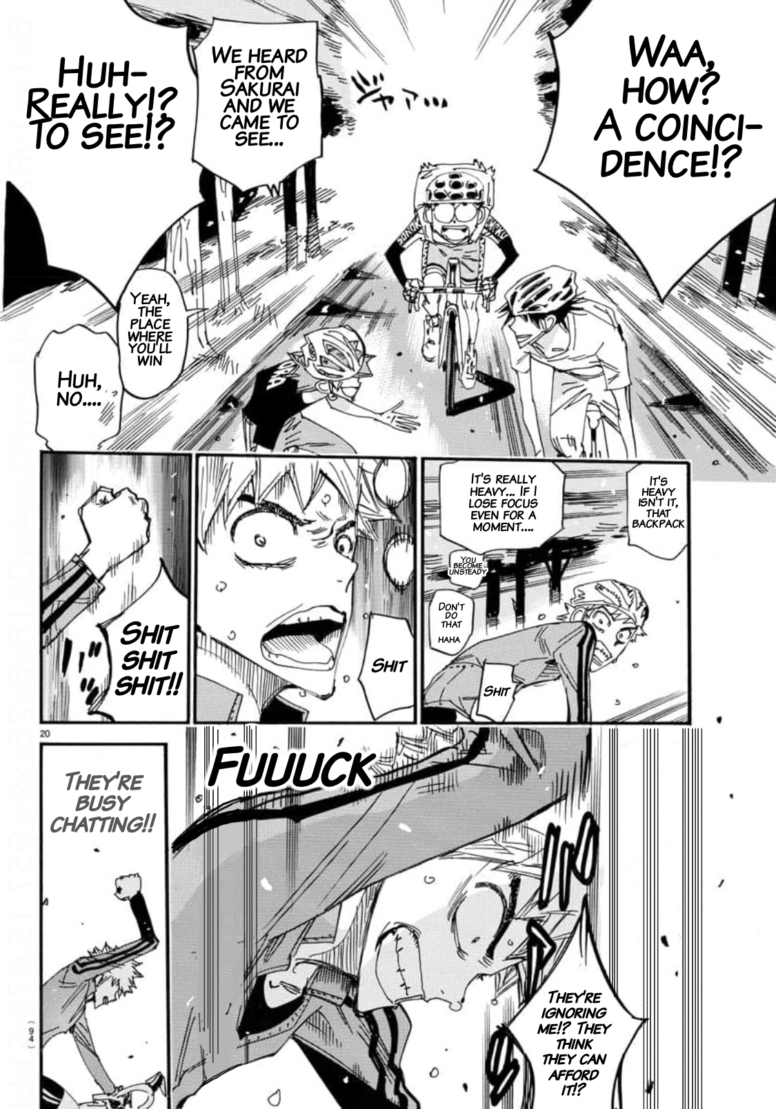 Read Yowamushi Pedal En Manga Online