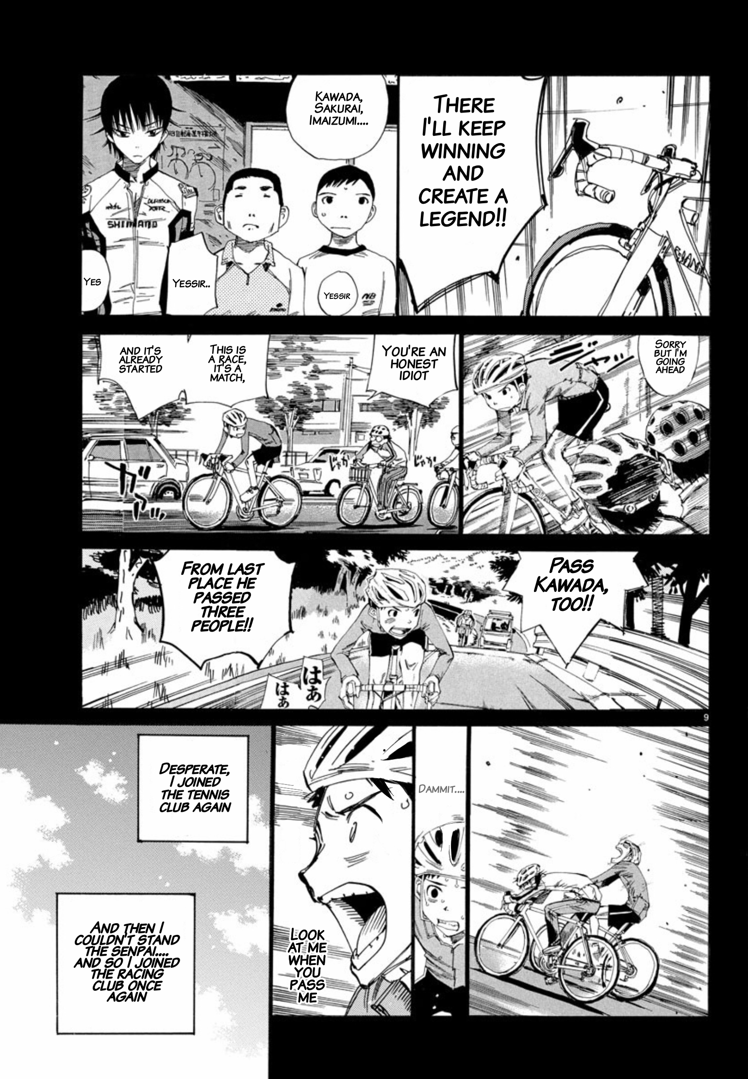Read Yowamushi Pedal En Manga Online