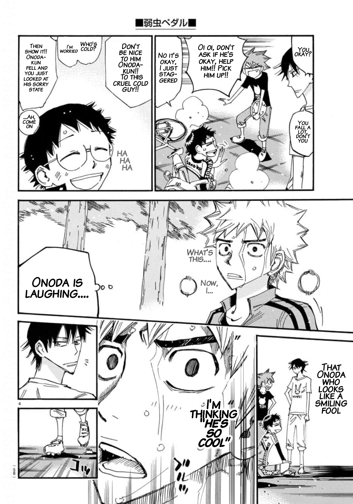 Read Yowamushi Pedal En Manga Online