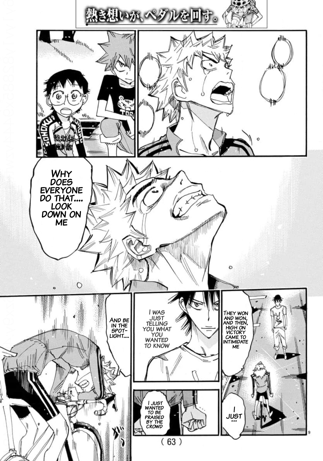 Read Yowamushi Pedal En Manga Online