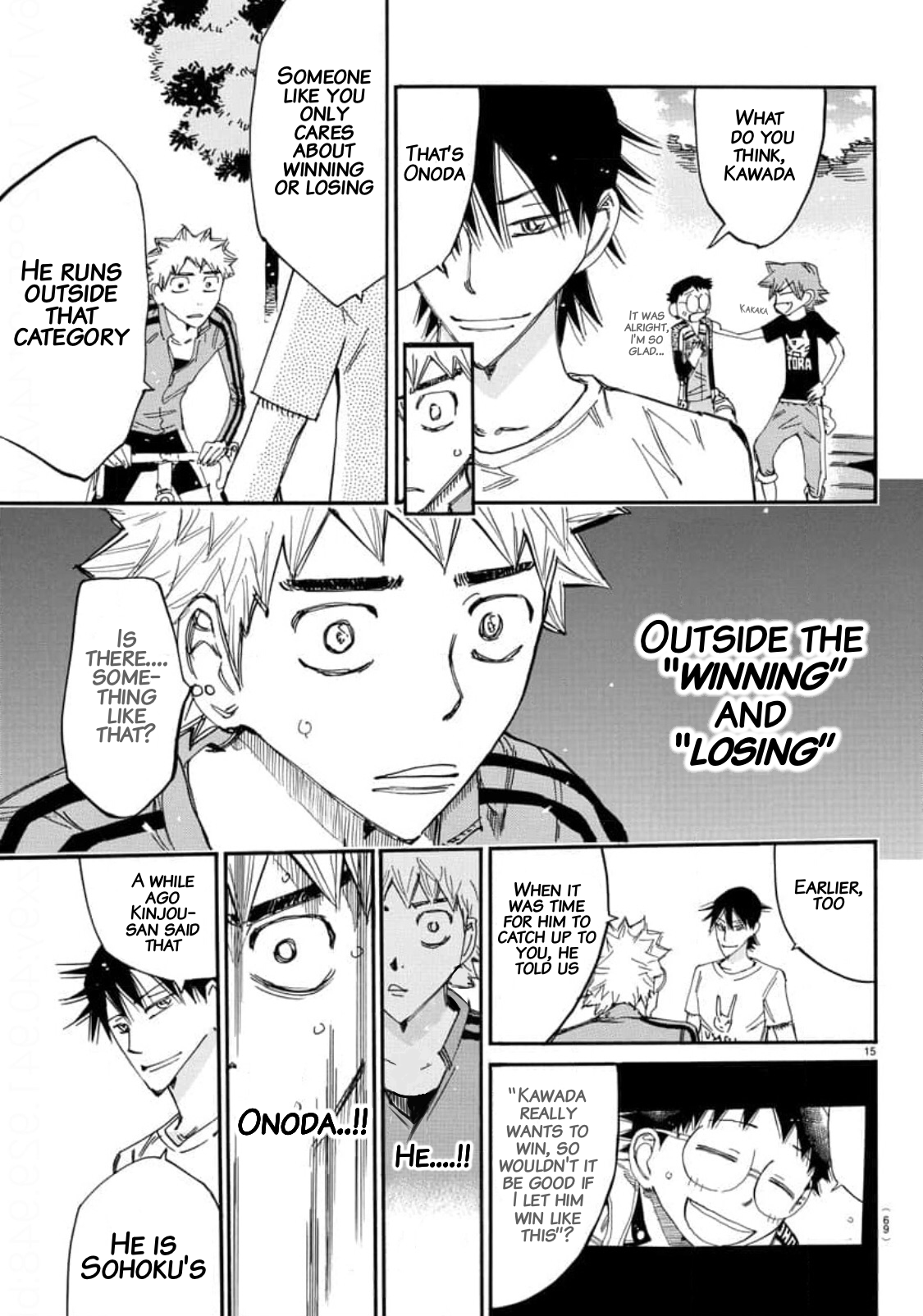 Read Yowamushi Pedal En Manga Online