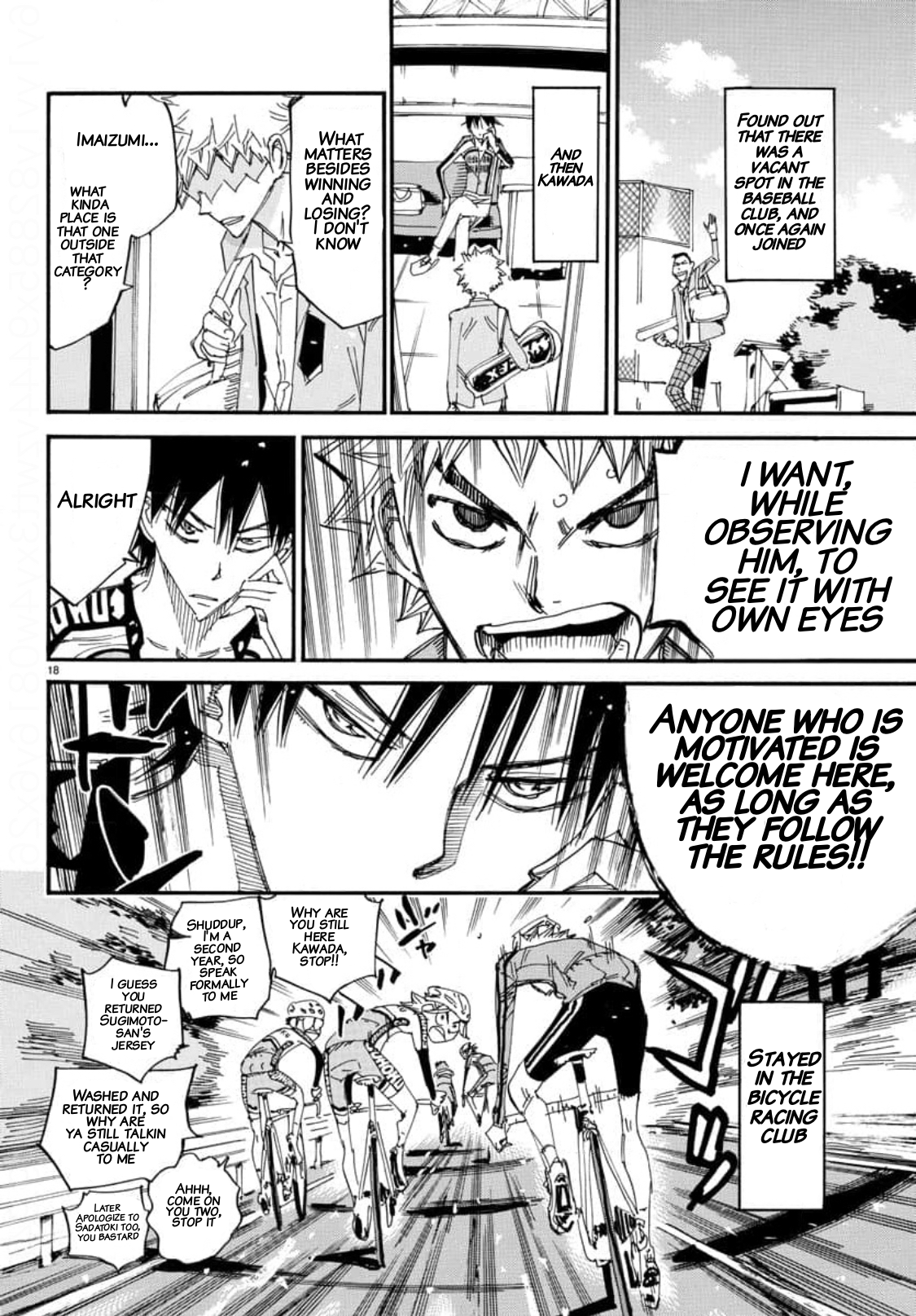 Read Yowamushi Pedal En Manga Online