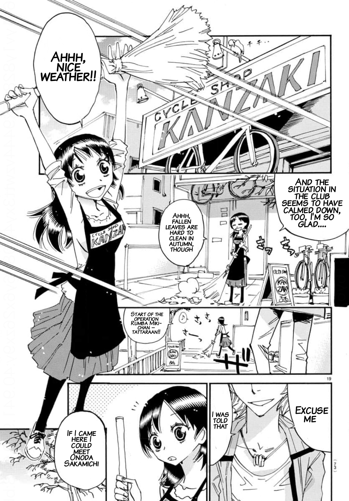 Read Yowamushi Pedal En Manga Online