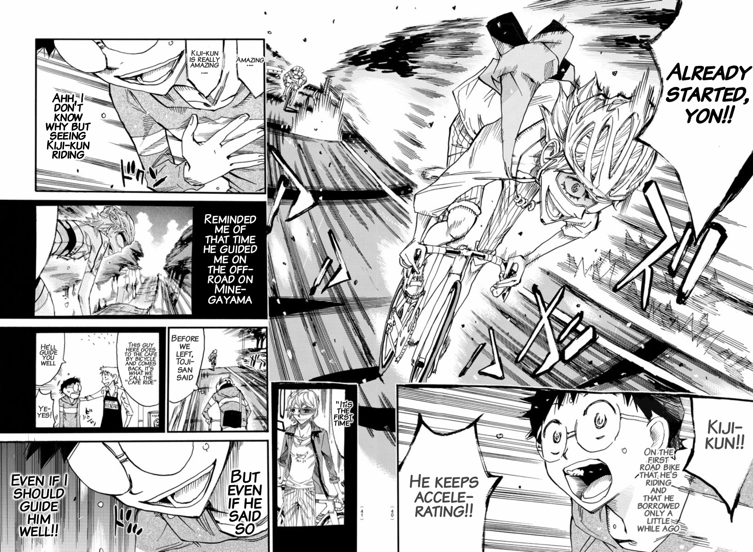 Read Yowamushi Pedal En Manga Online