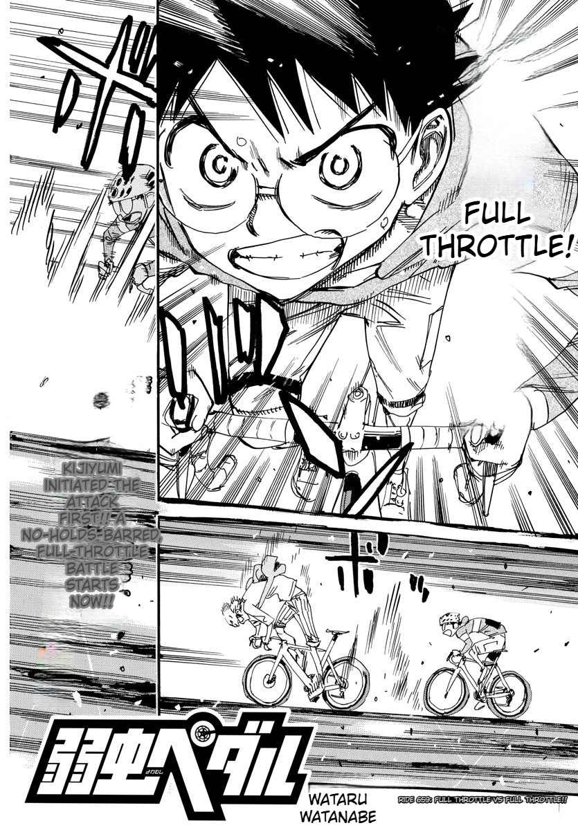Read Yowamushi Pedal En Manga Online