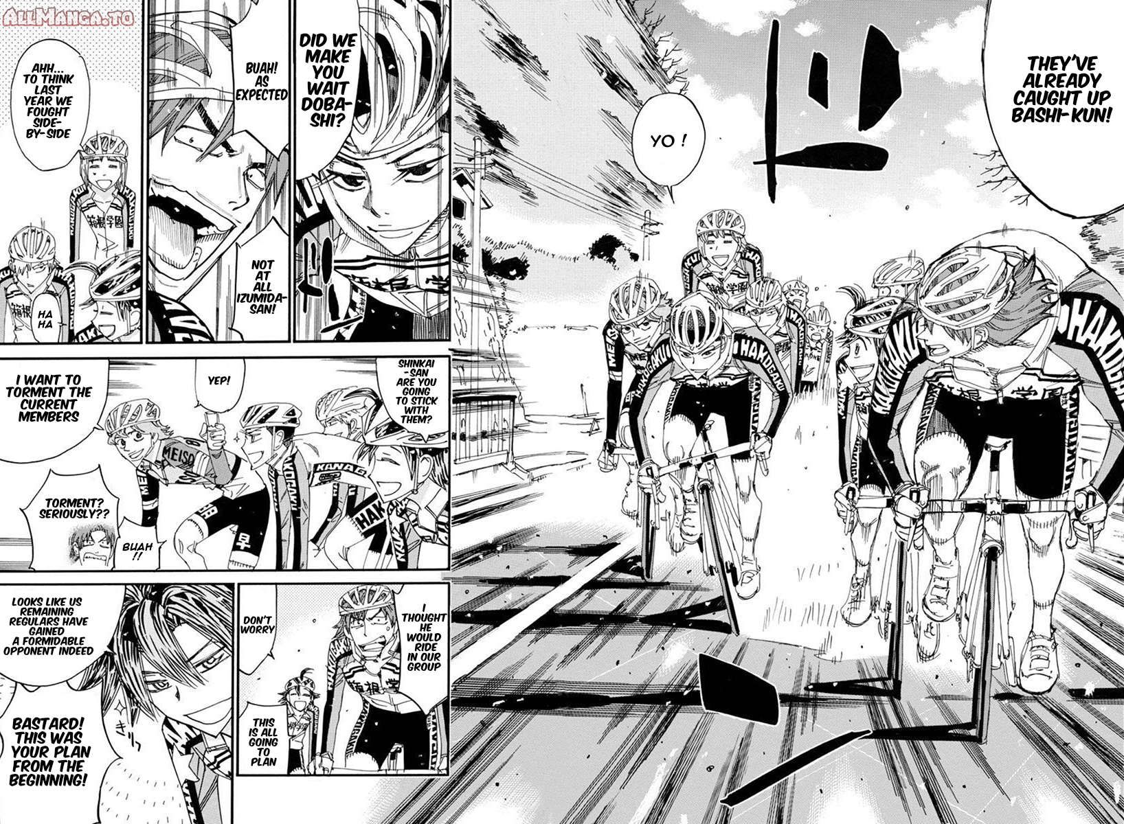 Read Yowamushi Pedal En Manga Online