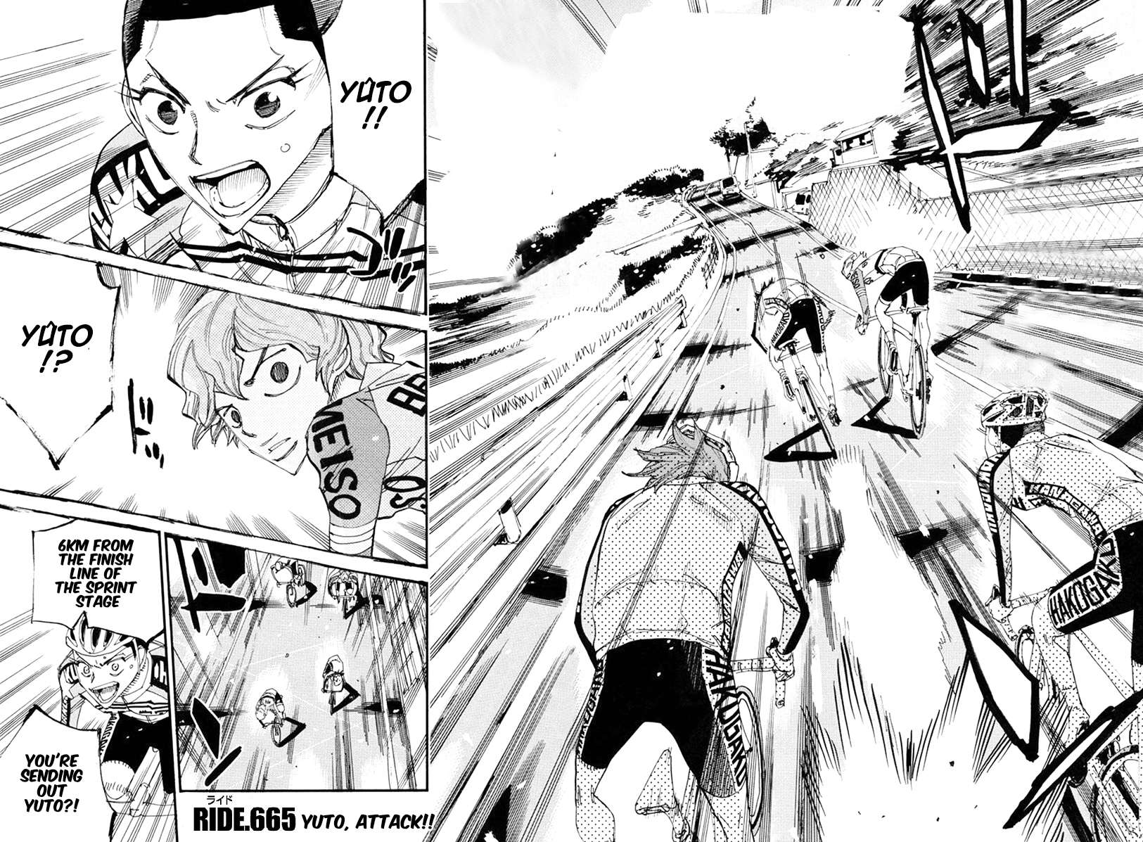 Read Yowamushi Pedal En Manga Online