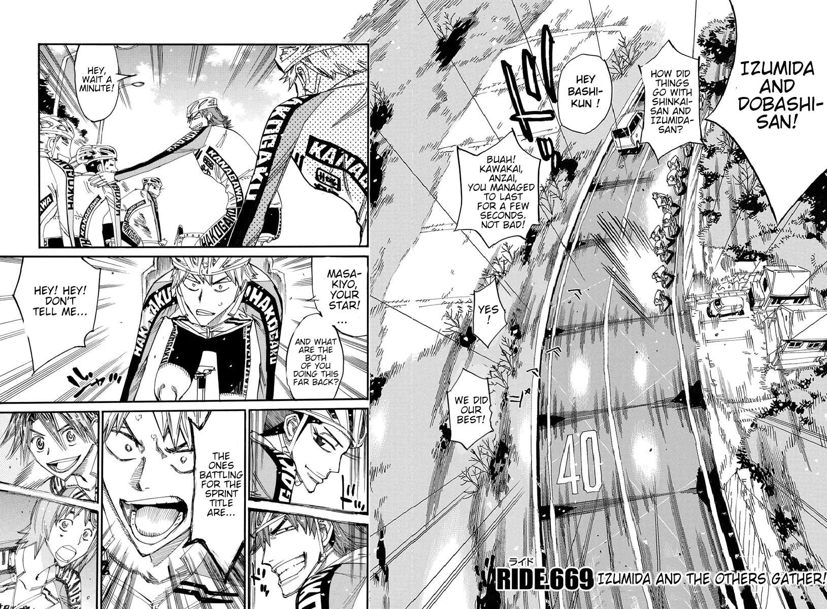 Read Yowamushi Pedal En Manga Online