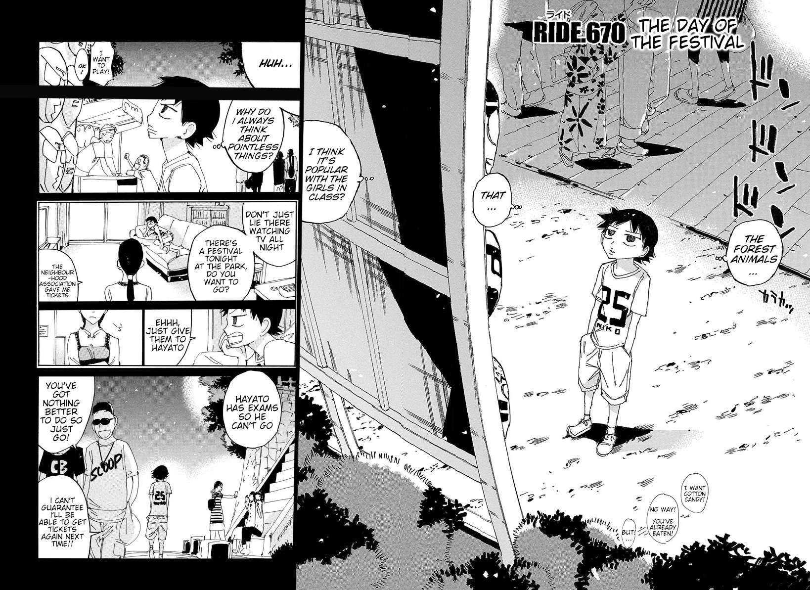 Read Yowamushi Pedal En Manga Online