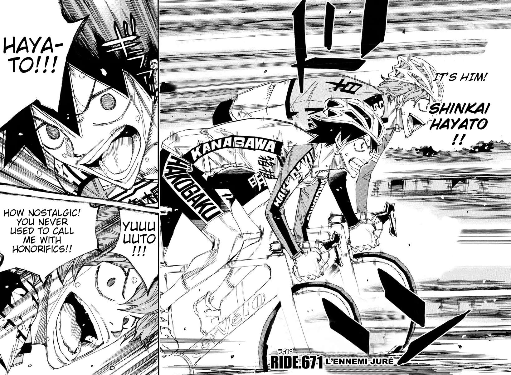 Read Yowamushi Pedal En Manga Online