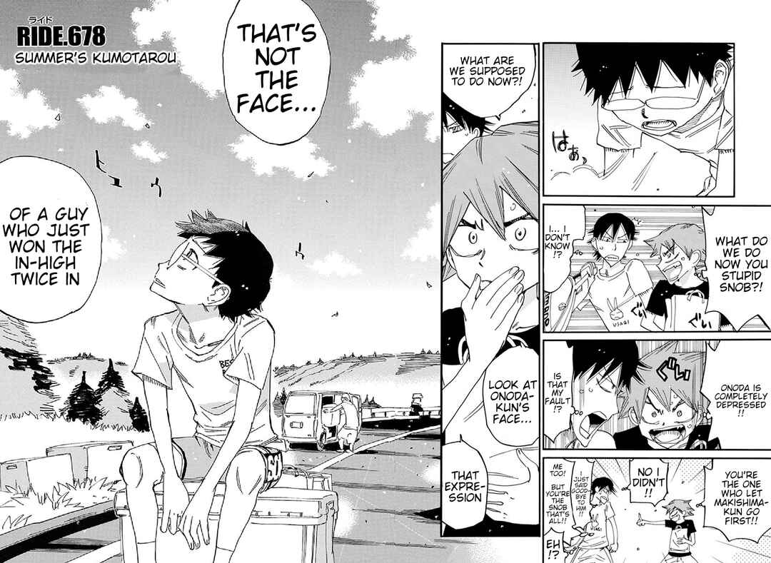 Read Yowamushi Pedal En Manga Online