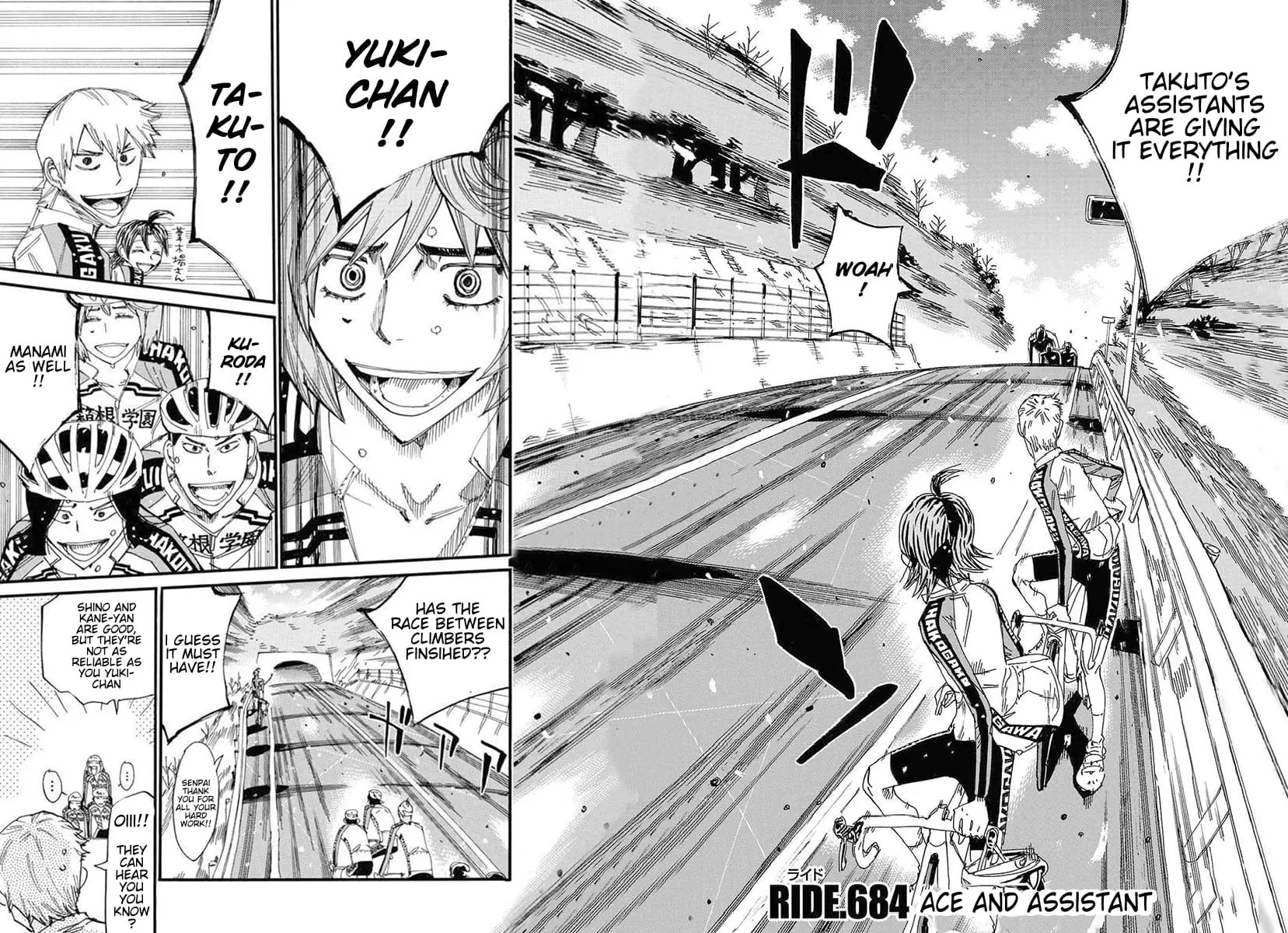 Read Yowamushi Pedal En Manga Online