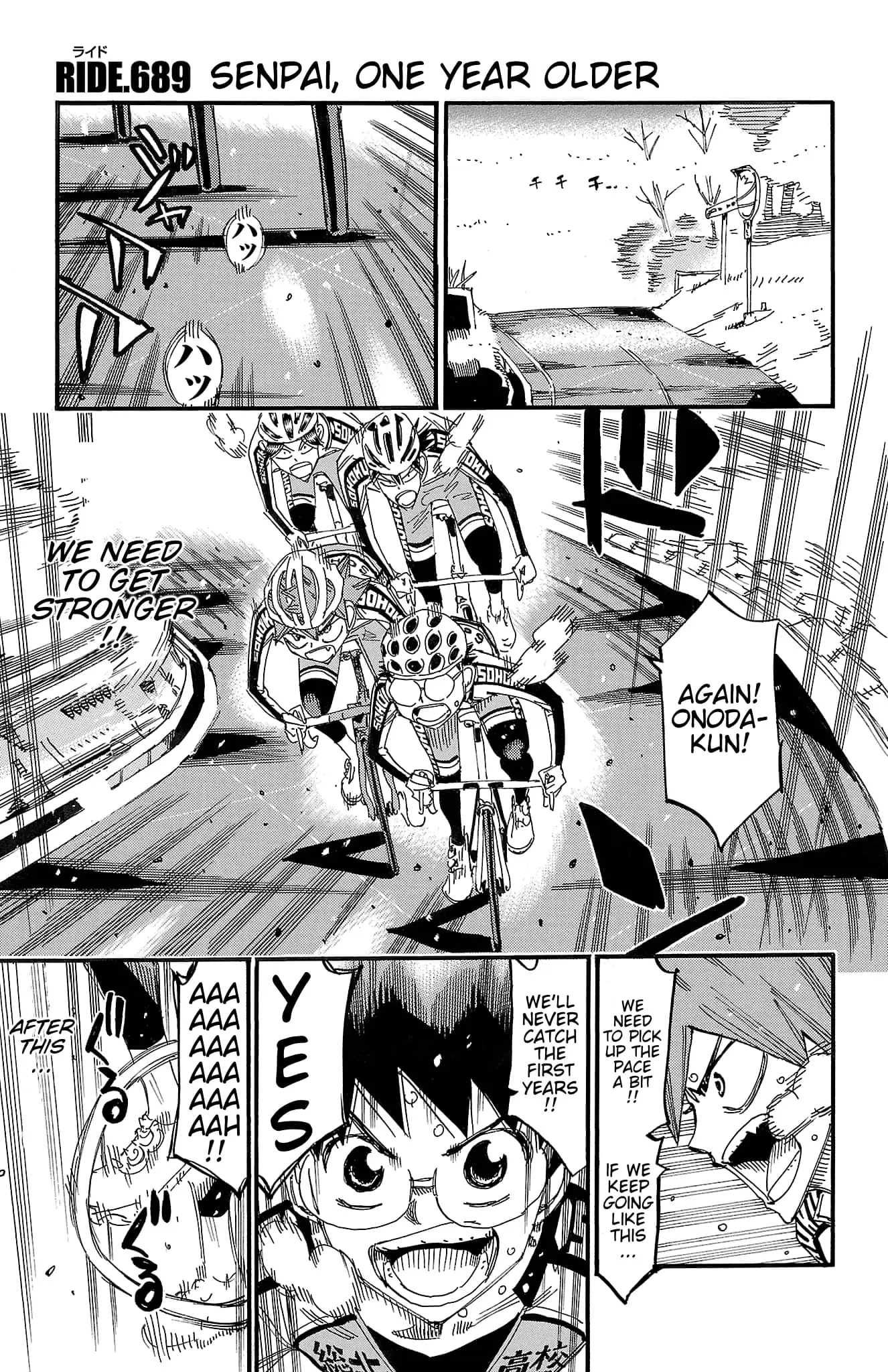 Read Yowamushi Pedal En Manga Online