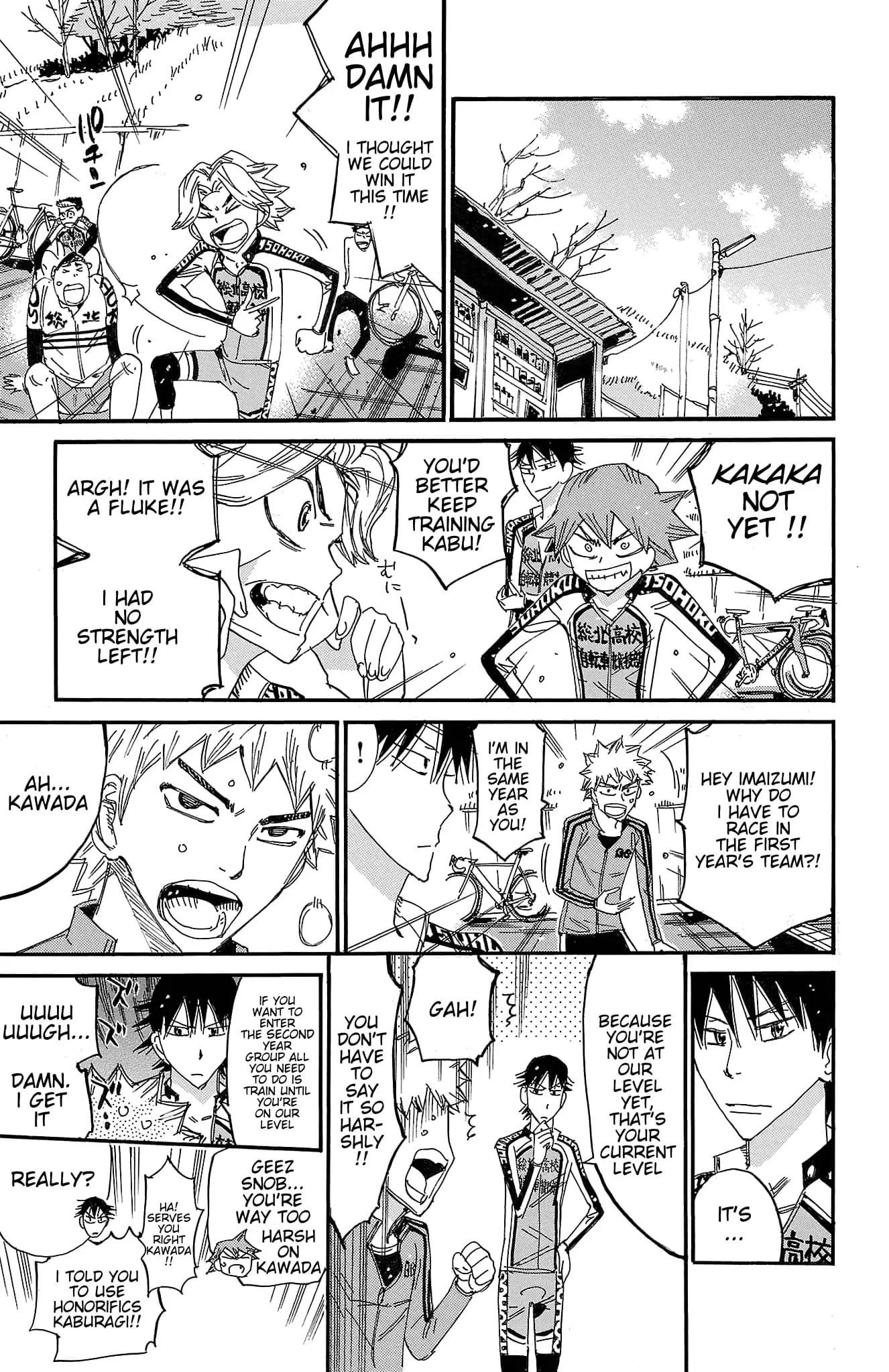 Read Yowamushi Pedal En Manga Online