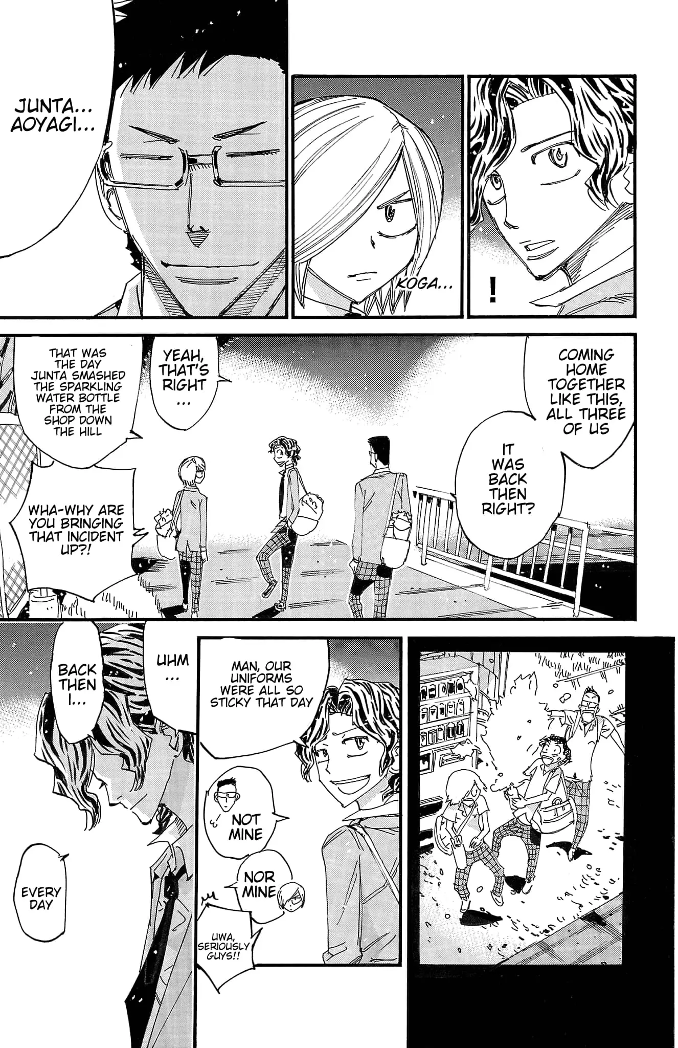 Read Yowamushi Pedal En Manga Online