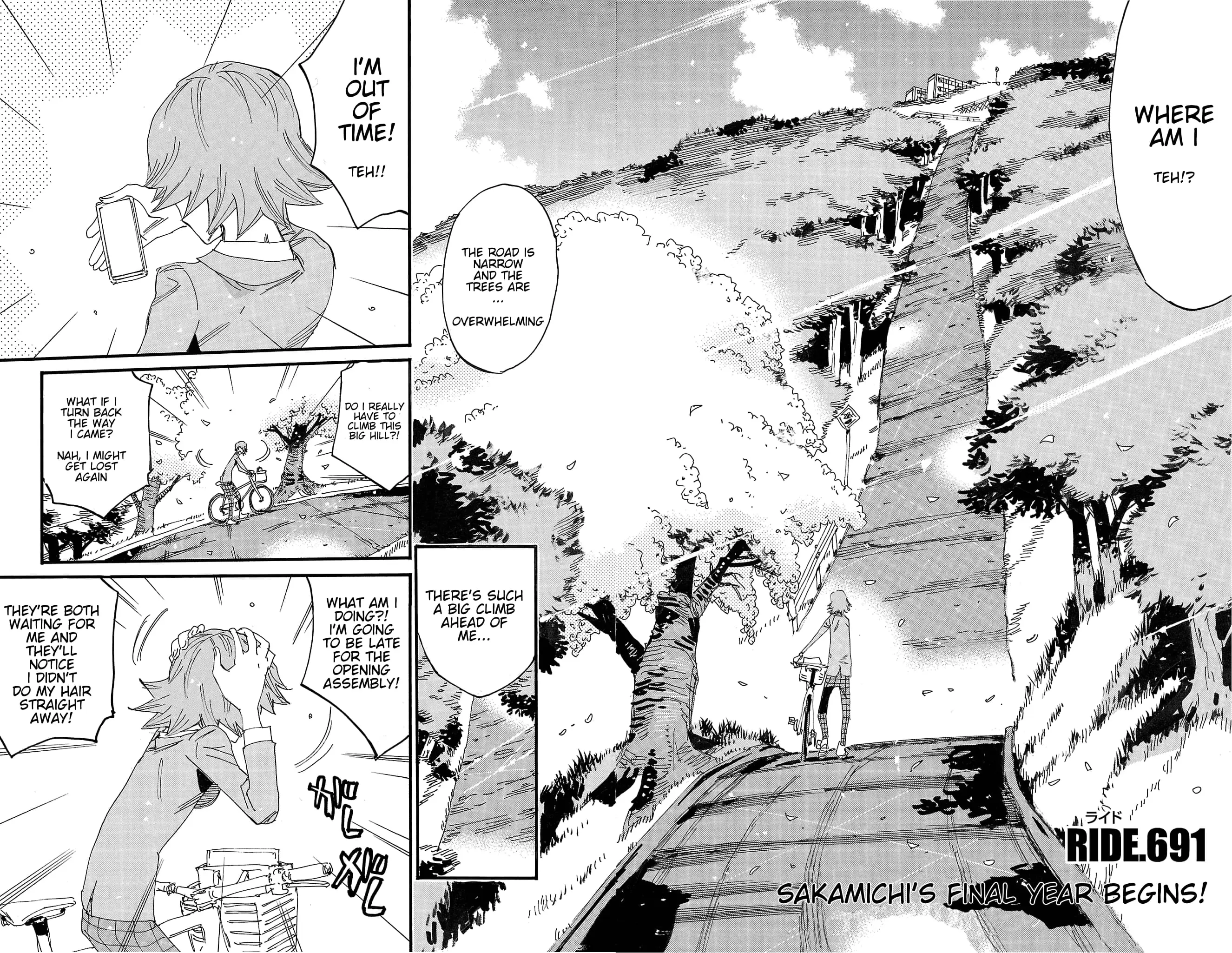 Read Yowamushi Pedal En Manga Online