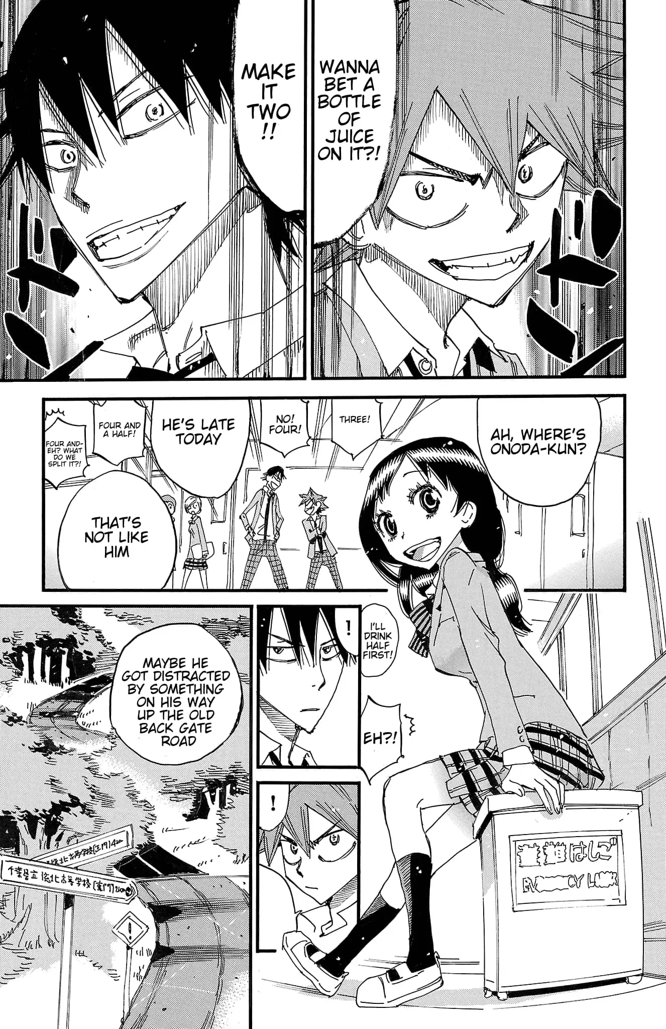 Read Yowamushi Pedal En Manga Online