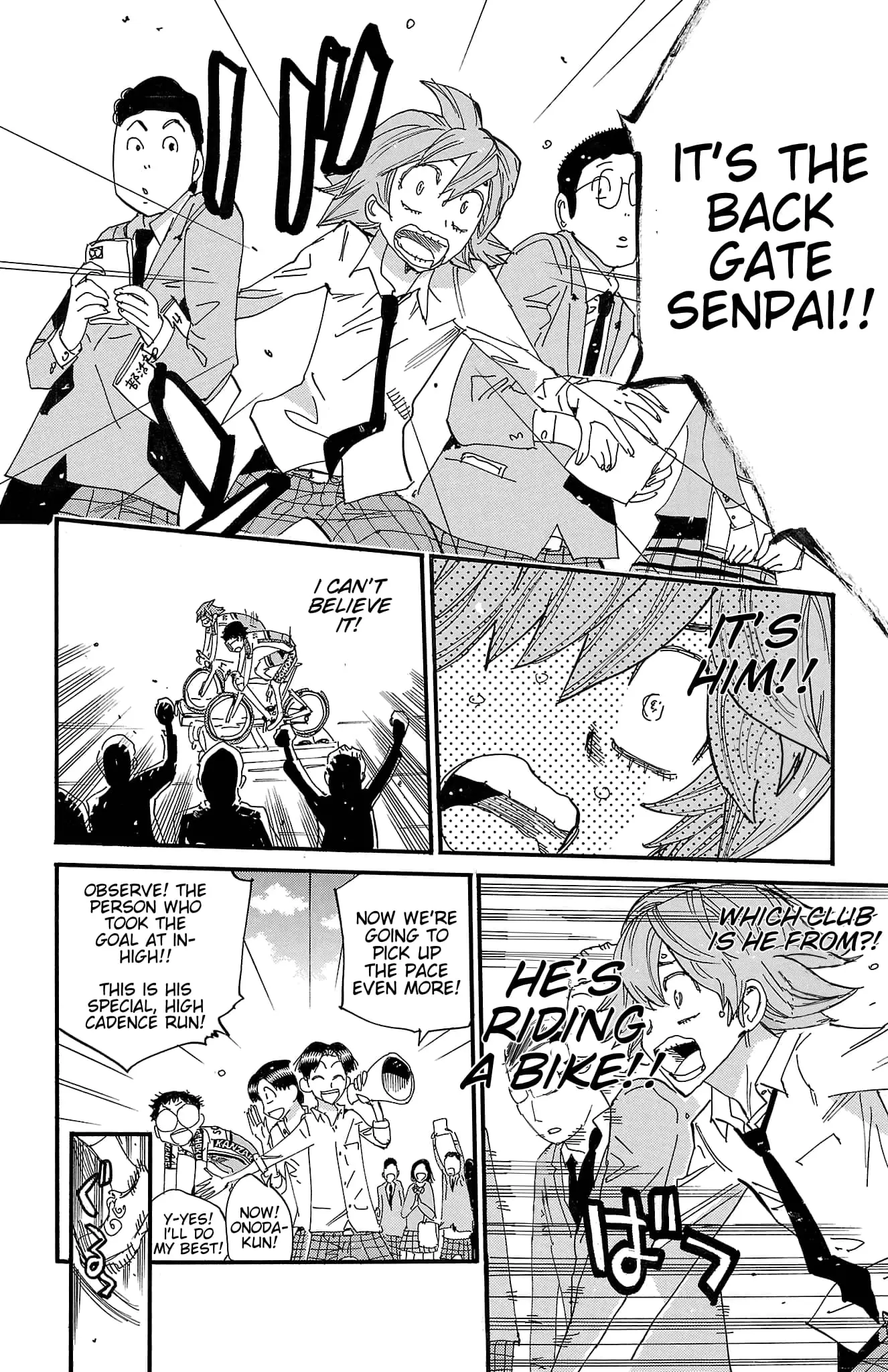 Read Yowamushi Pedal En Manga Online