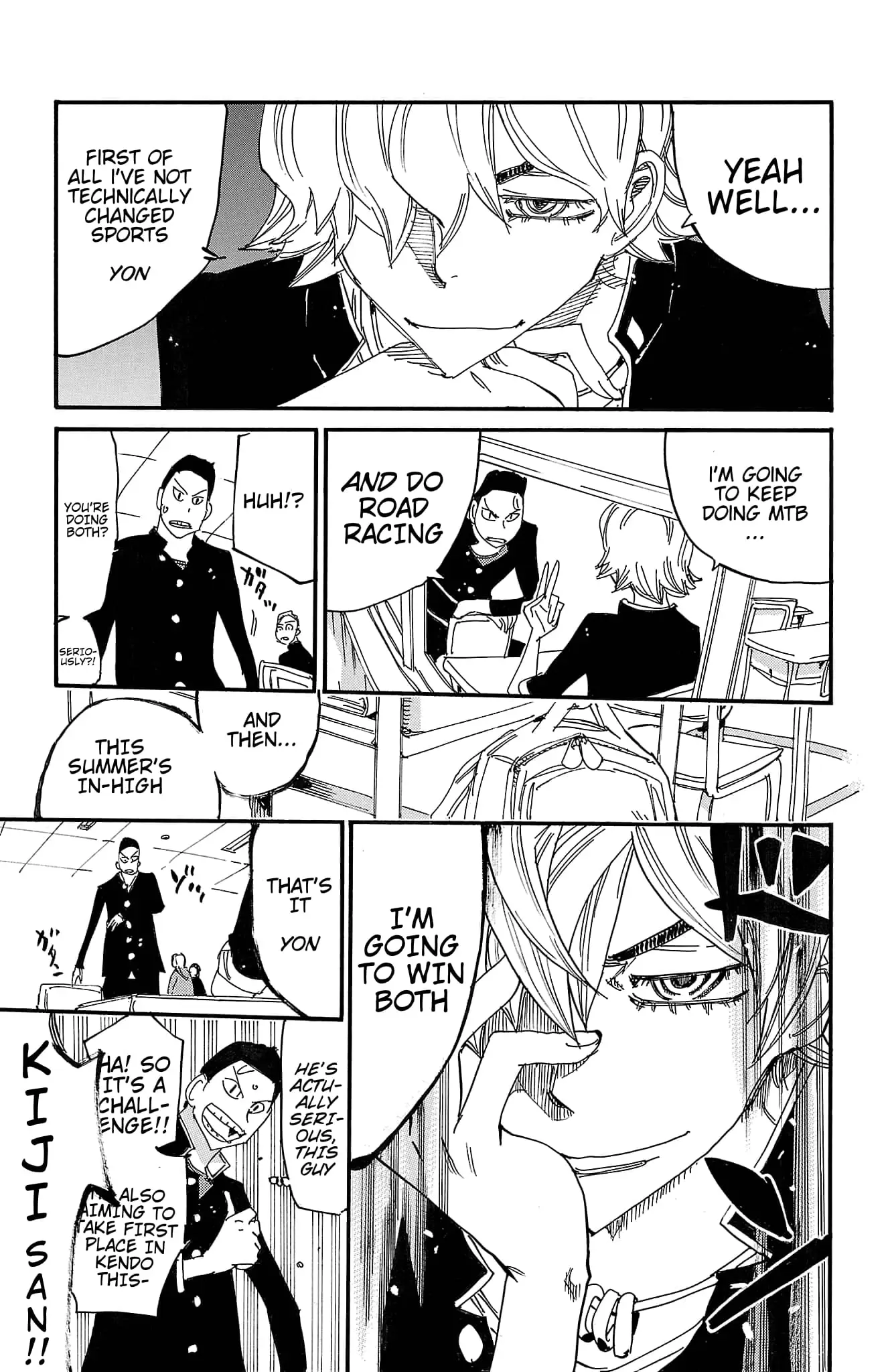 Read Yowamushi Pedal En Manga Online