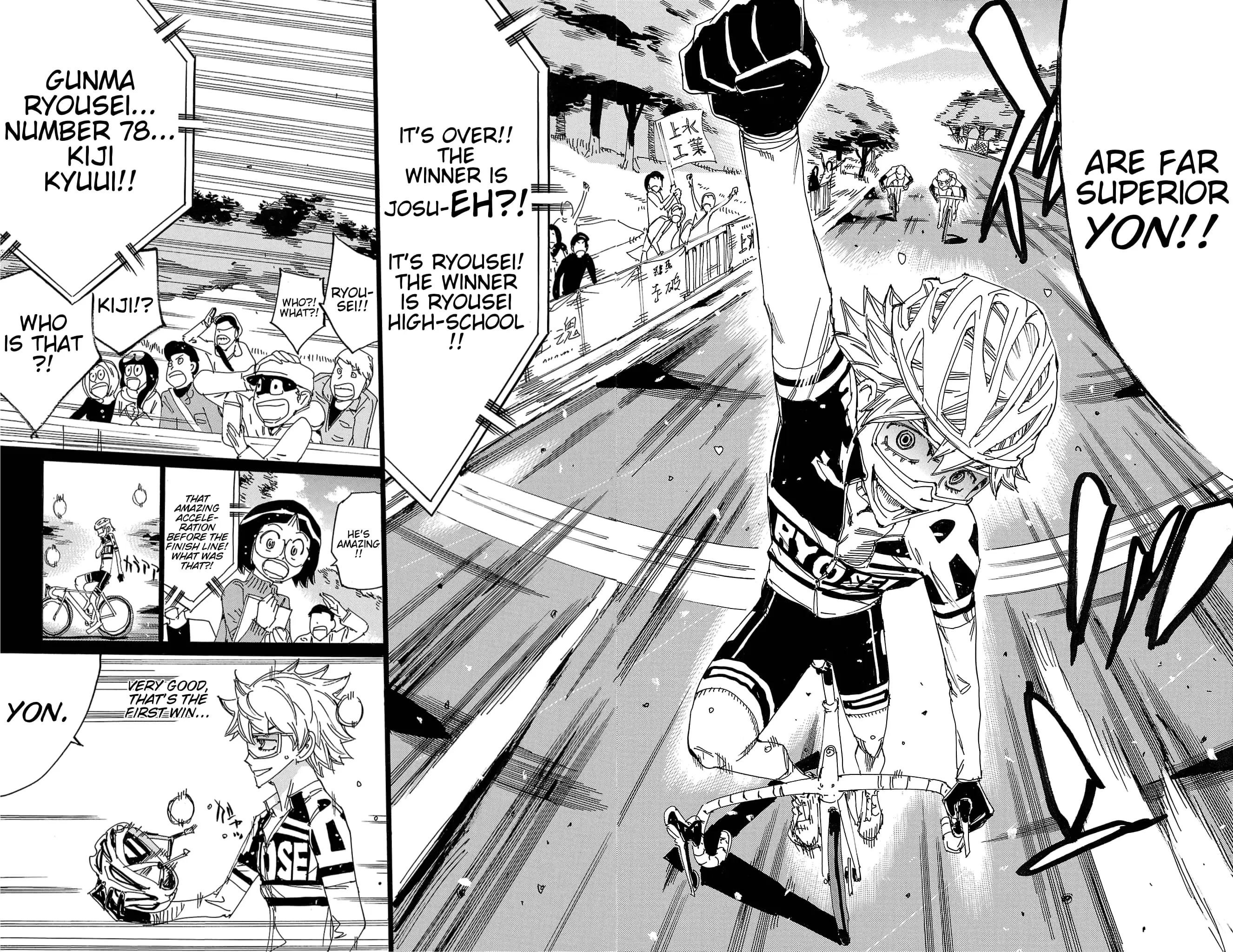 Read Yowamushi Pedal En Manga Online