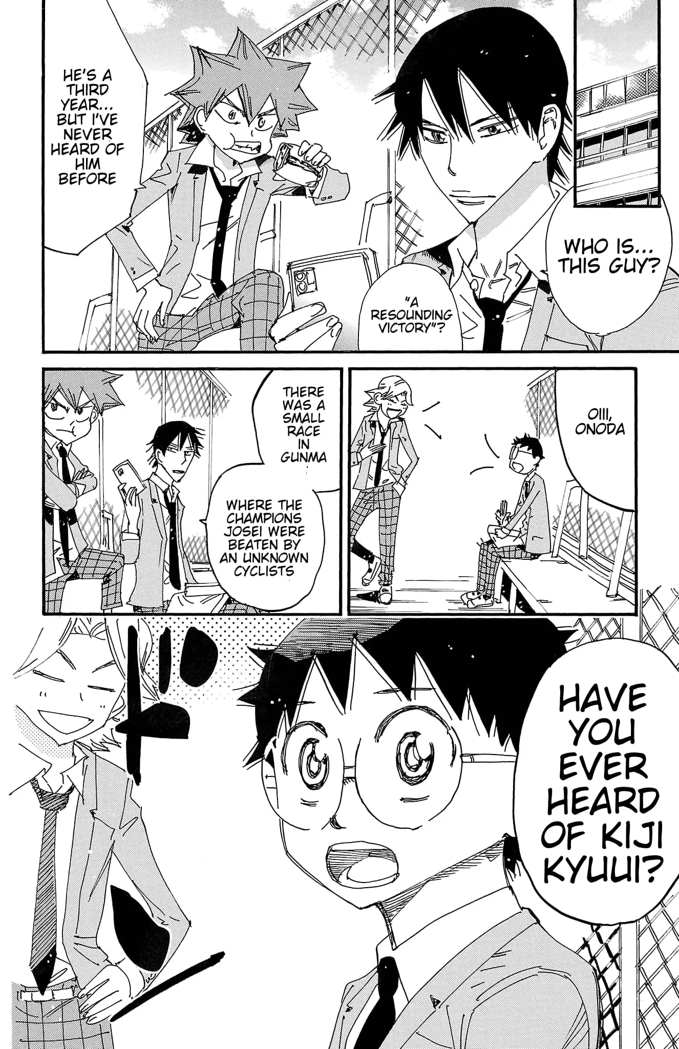 Read Yowamushi Pedal En Manga Online