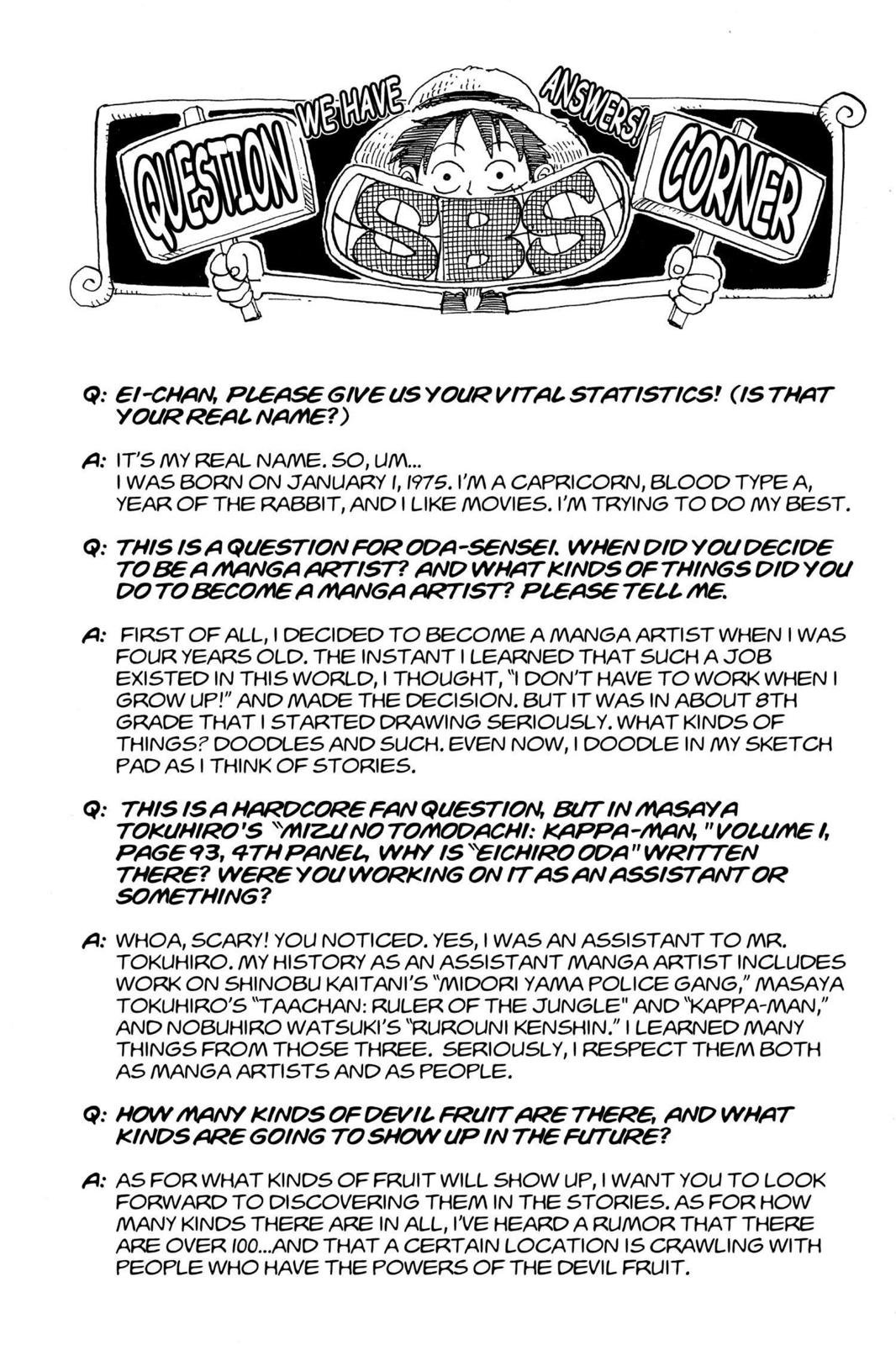 Read one piece En Manga Online