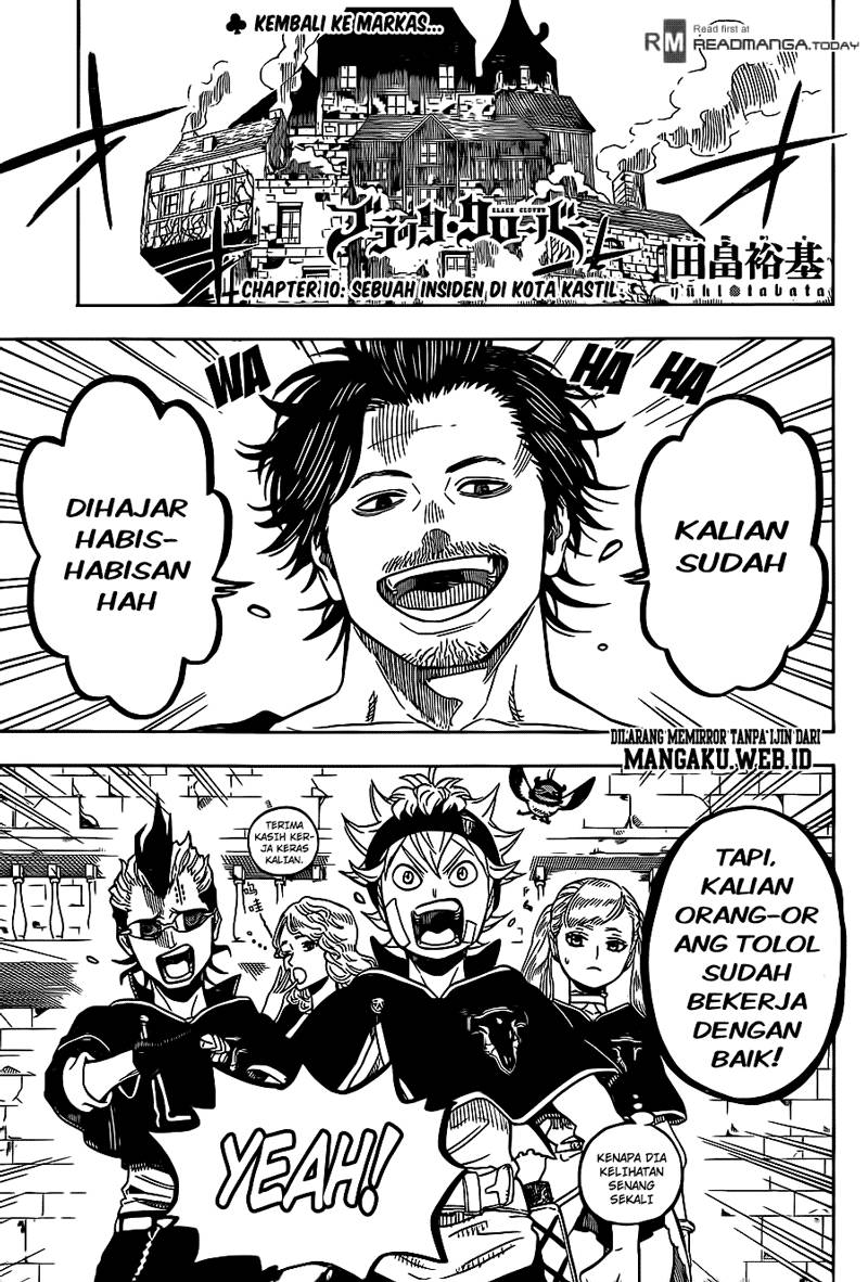Read Black Clover id Manga Online