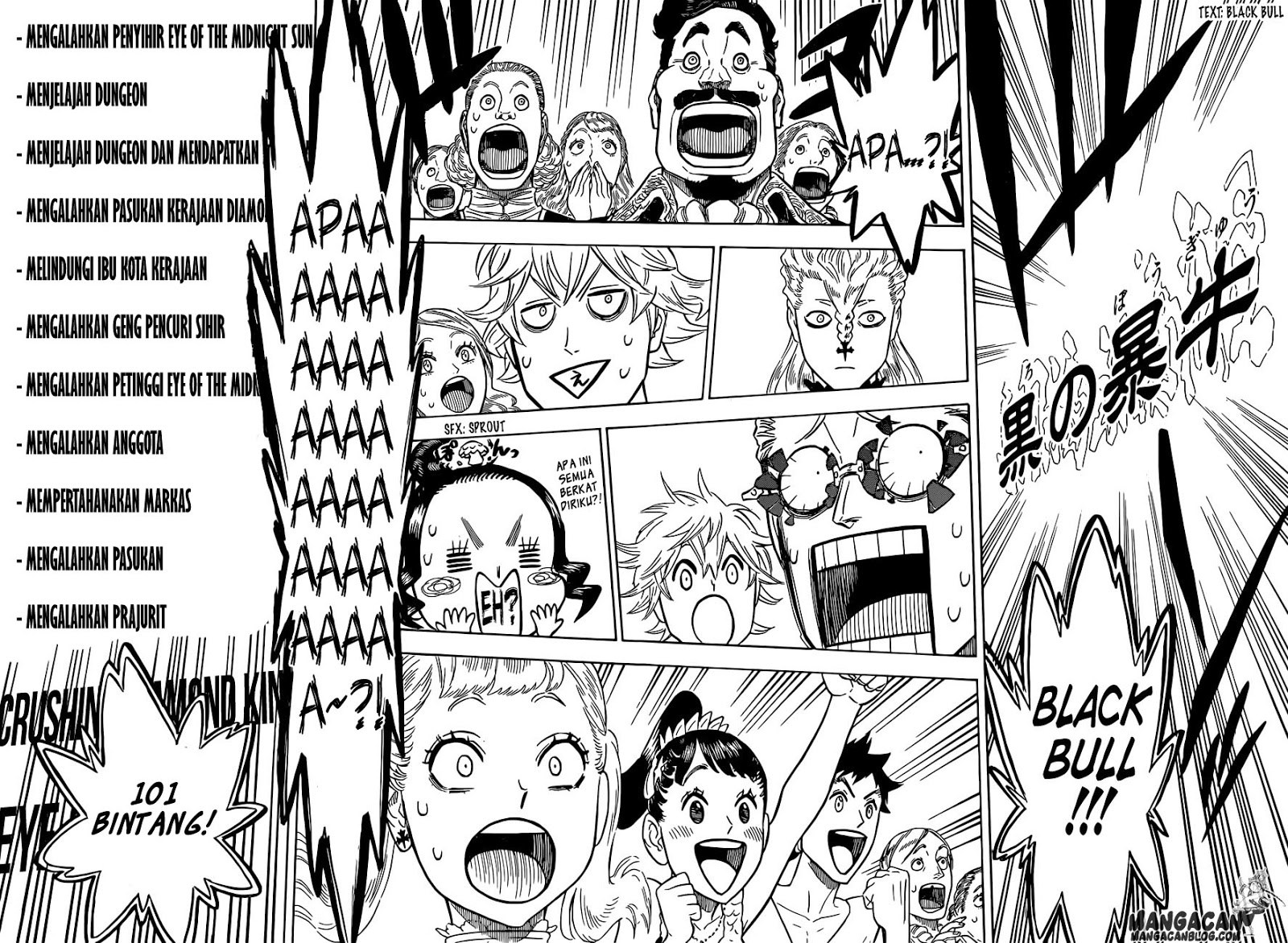 Read Black Clover id Manga Online