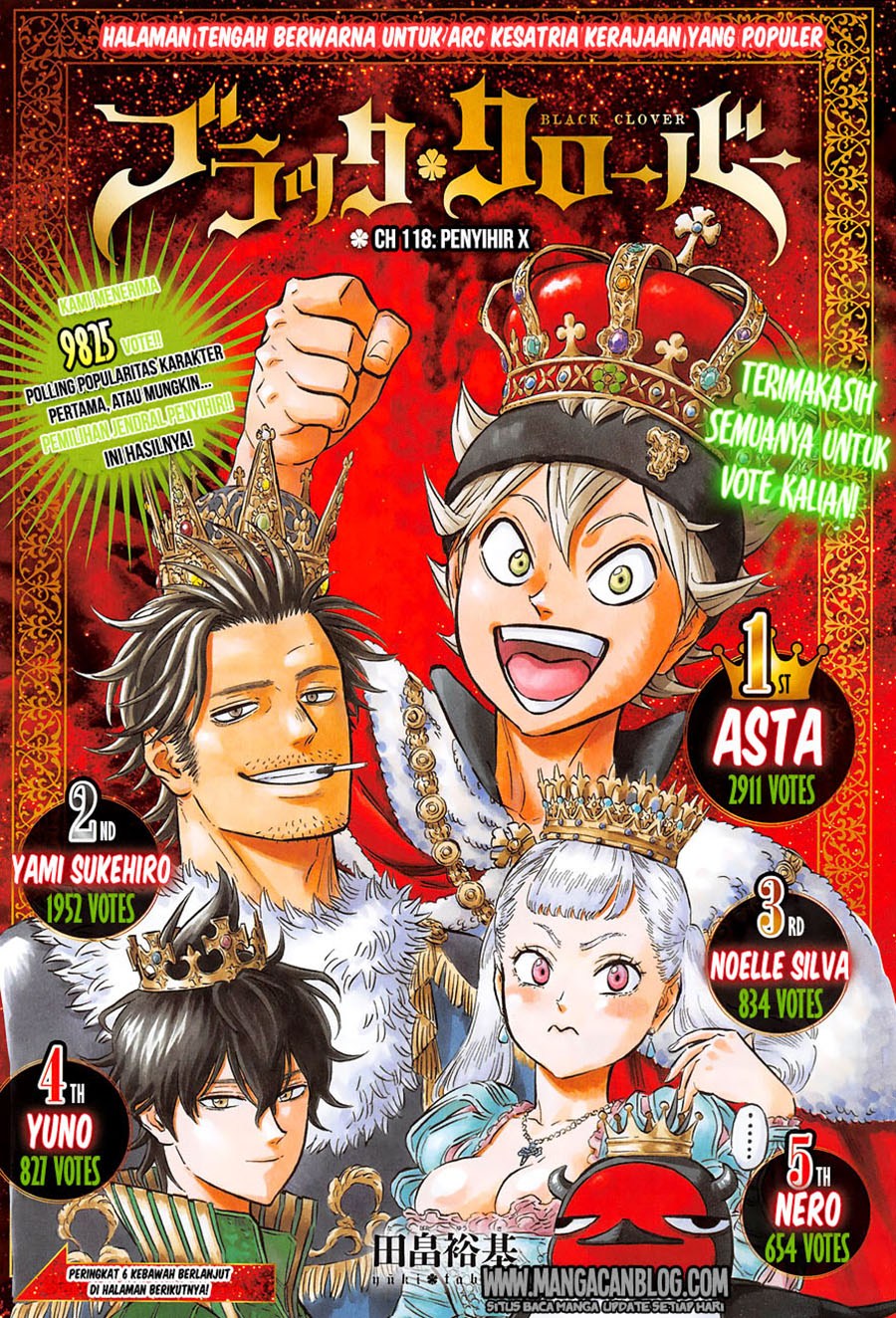 Read Black Clover id Manga Online