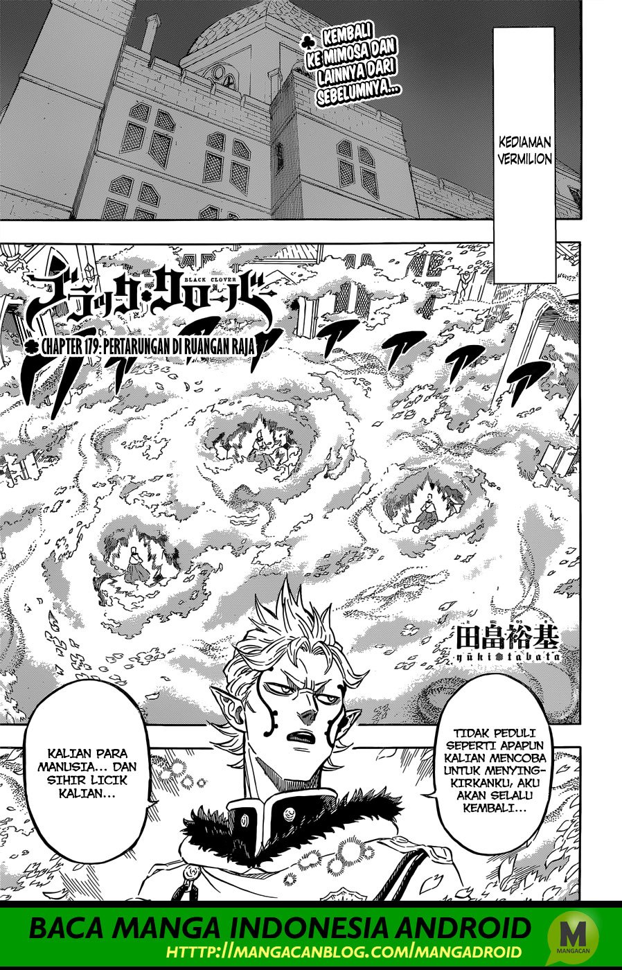 Read Black Clover id Manga Online