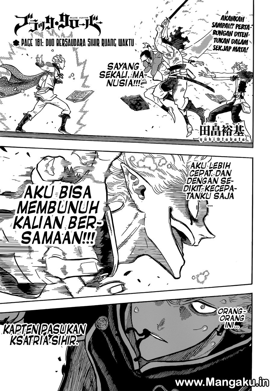 Read Black Clover id Manga Online