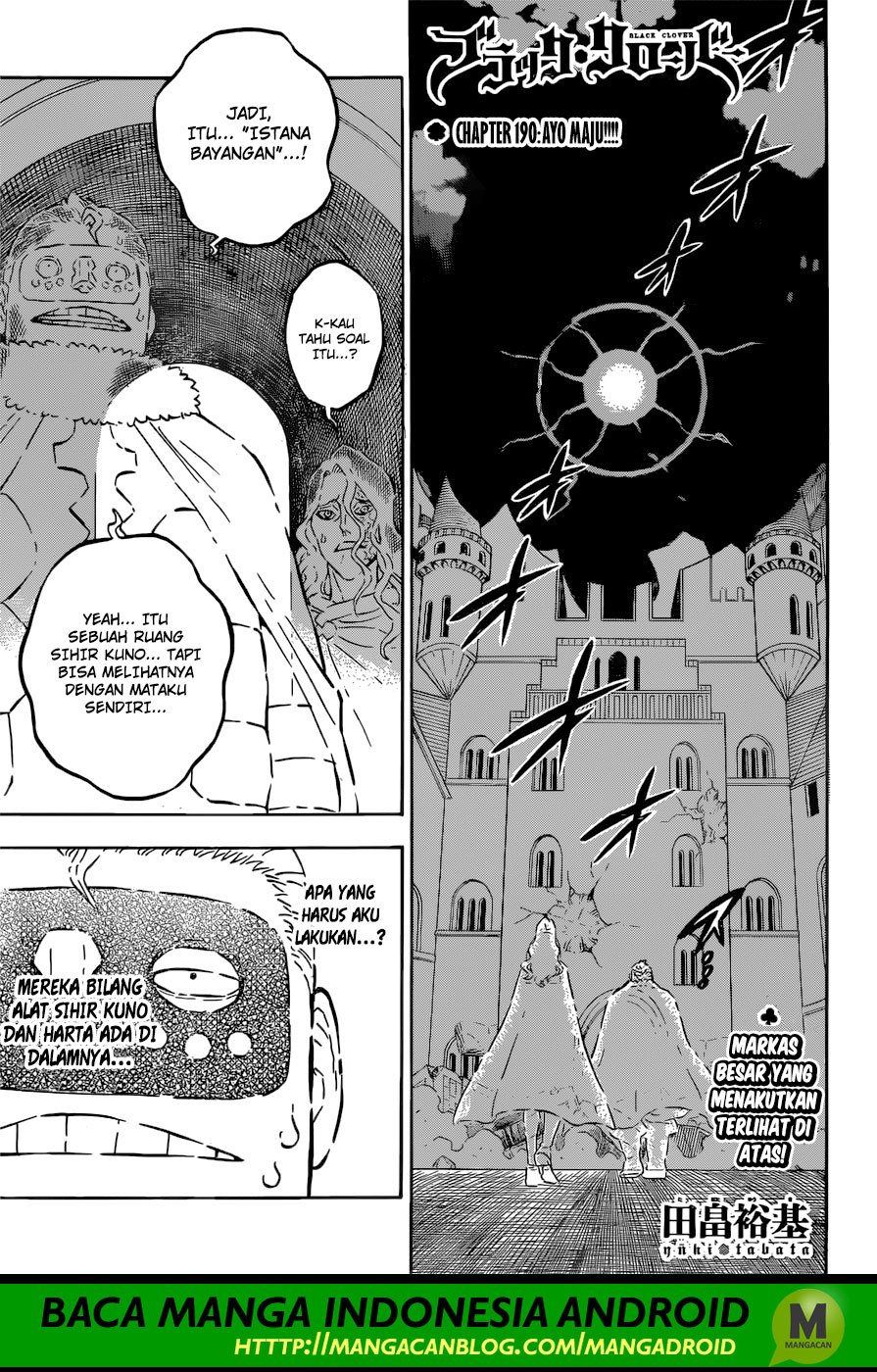 Read Black Clover id Manga Online