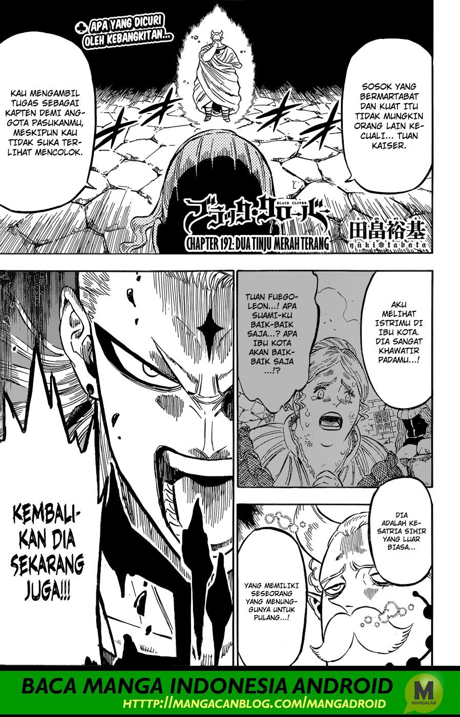 Read Black Clover id Manga Online