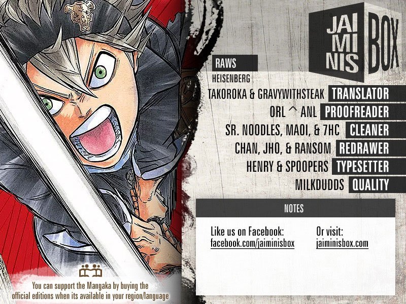 Read Black Clover id Manga Online