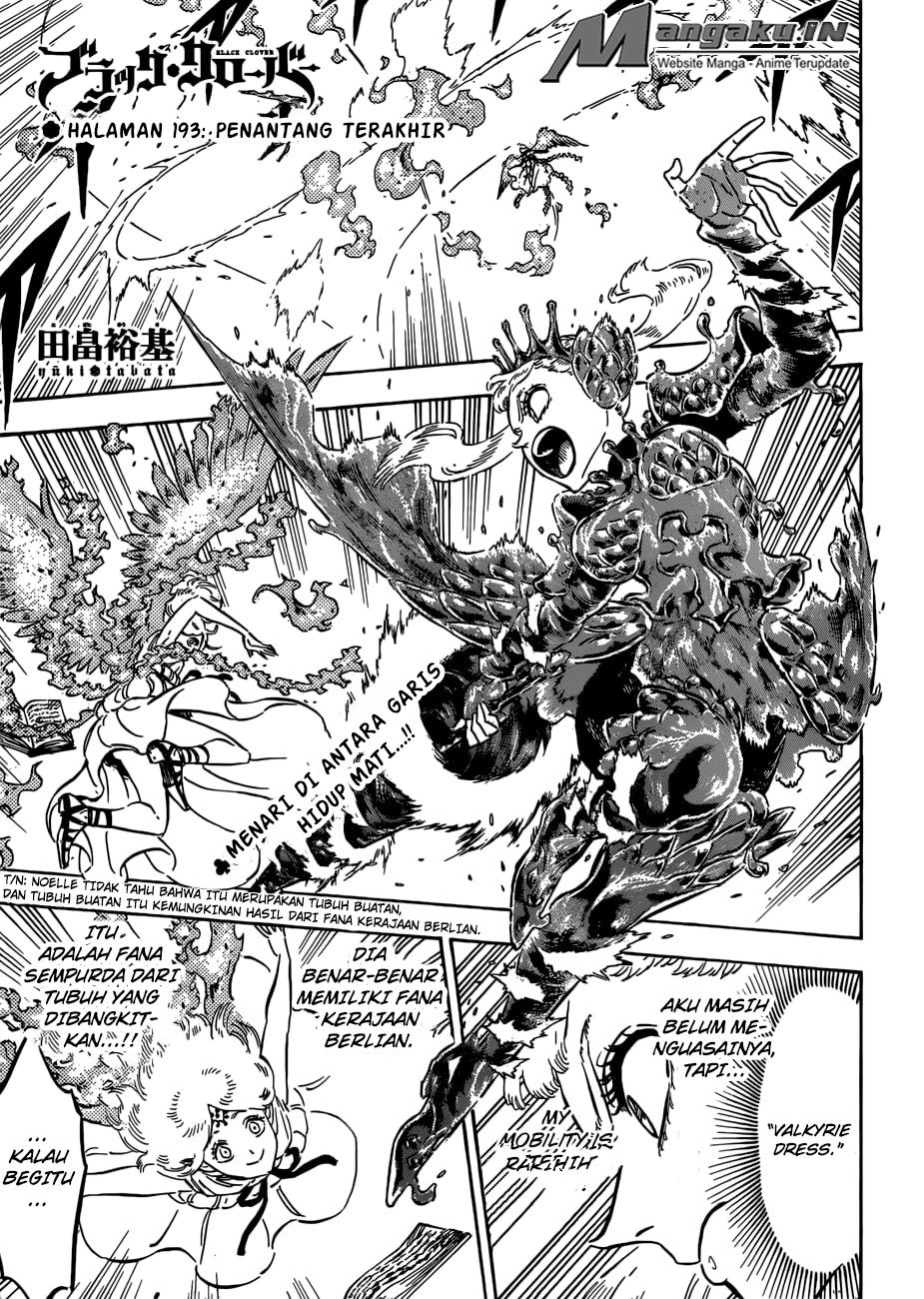 Read Black Clover id Manga Online