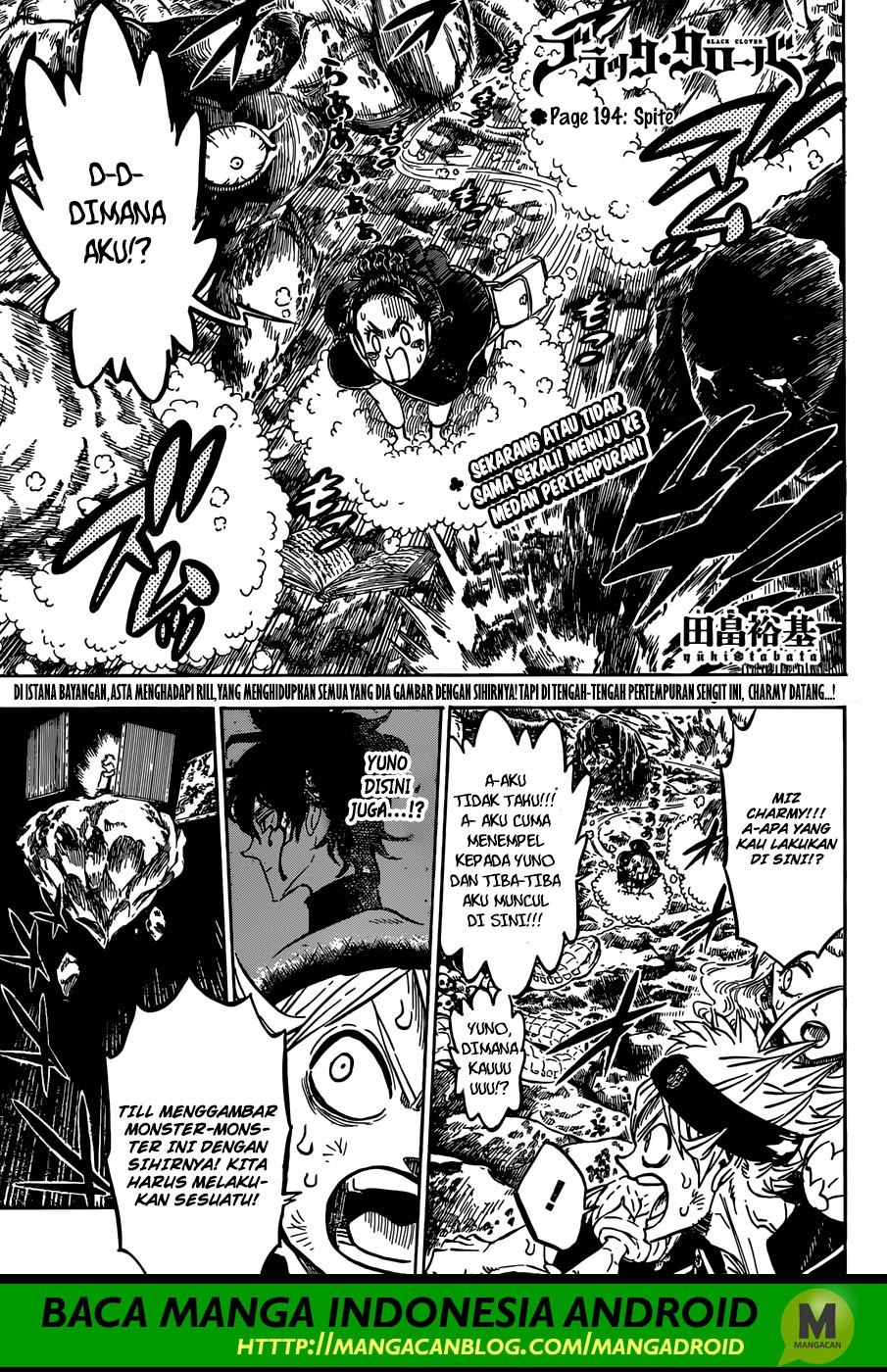 Read Black Clover id Manga Online