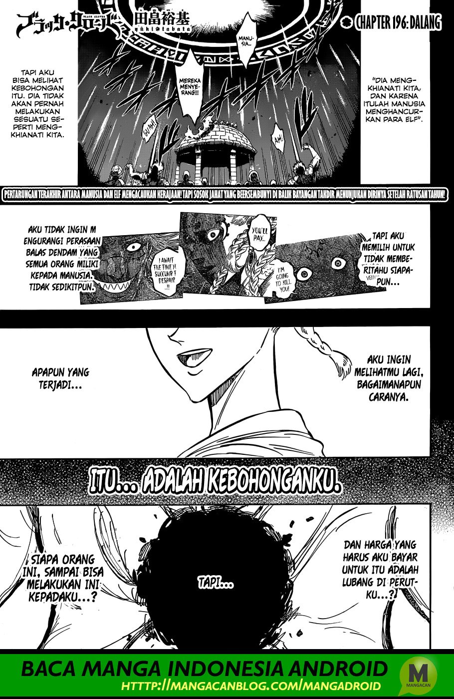 Read Black Clover id Manga Online
