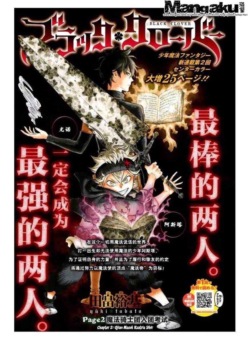 Read Black Clover id Manga Online
